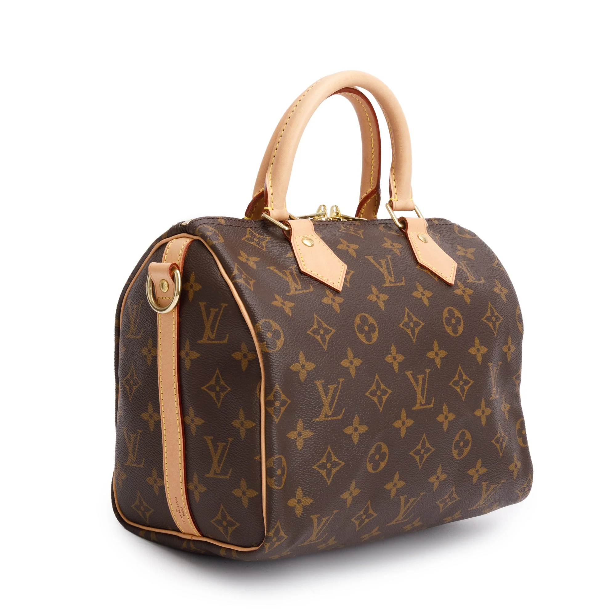 Louis Vuitton 2022 Monogram Speedy Bandouliere 25 w/ Strap - Image 4