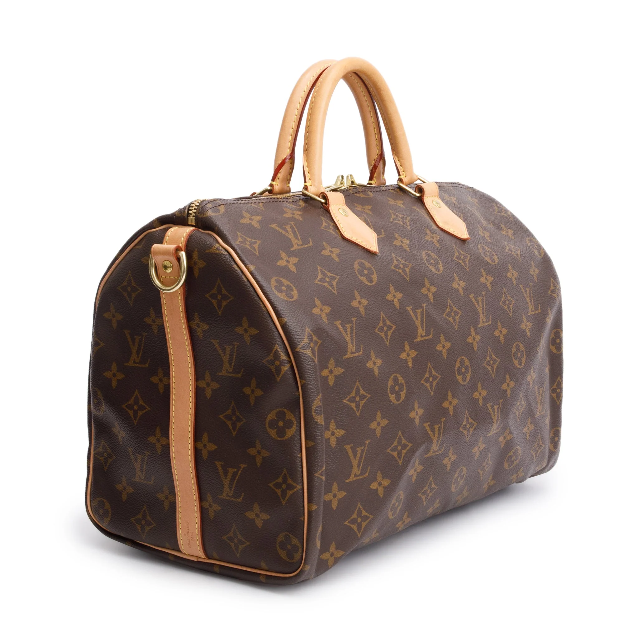 Louis Vuitton 2022 Monogram Speedy Bandouliere 35 - Image 4