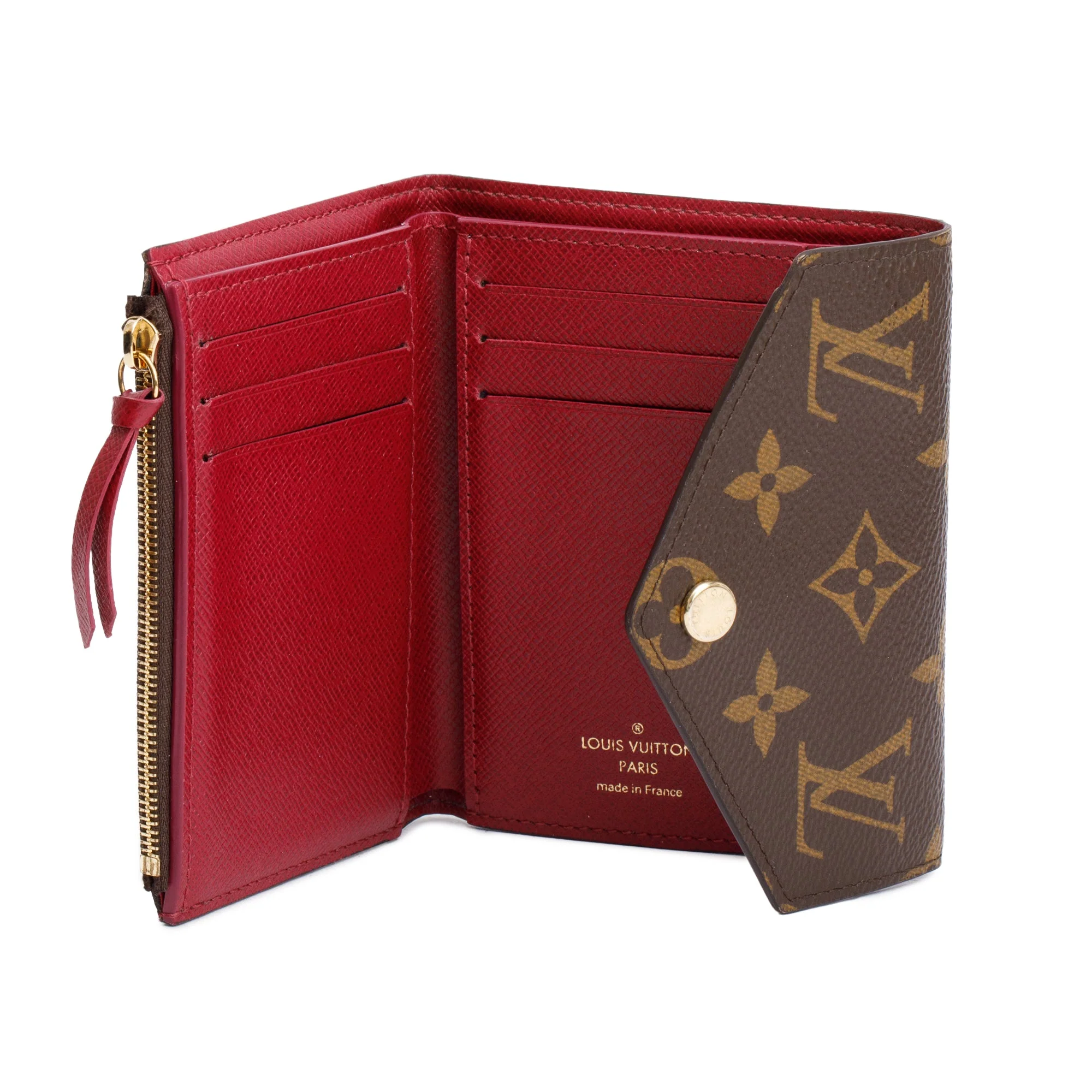 Louis Vuitton 2022 Monogram Victorine Wallet w/ Receipt - Image 6