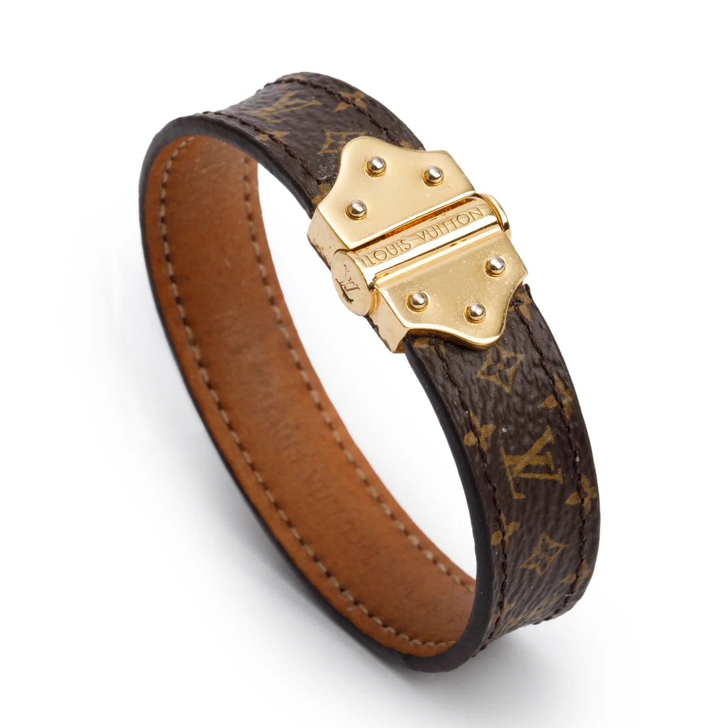 Louis Vuitton 2022 Nano Monogram Bracelet w/ Box & Receipt - Image 3