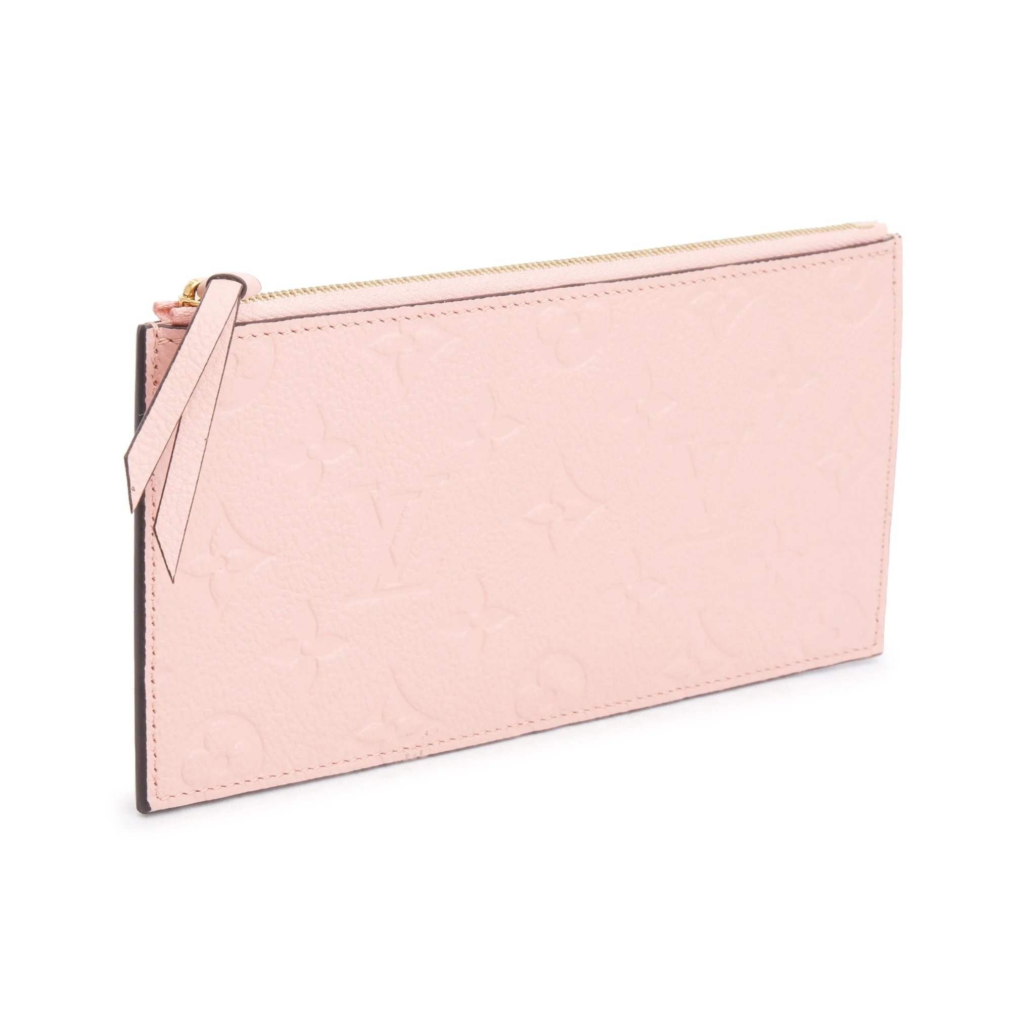 Louis Vuitton 2022 Pink Empreinte Leather Pochette Felicie Zip Pouch Insert - Image 2
