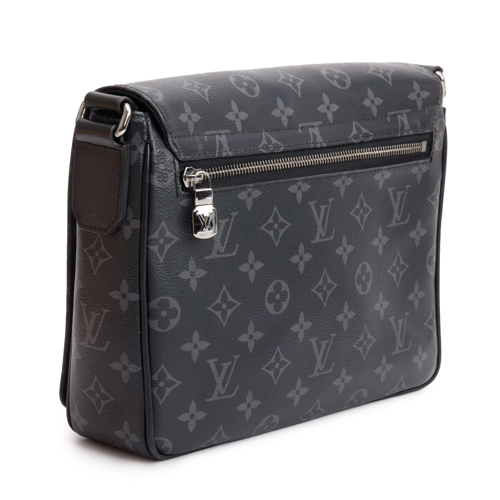 Louis Vuitton 2023 Monogram Eclipse District PM Bag w/ Box - Image 6