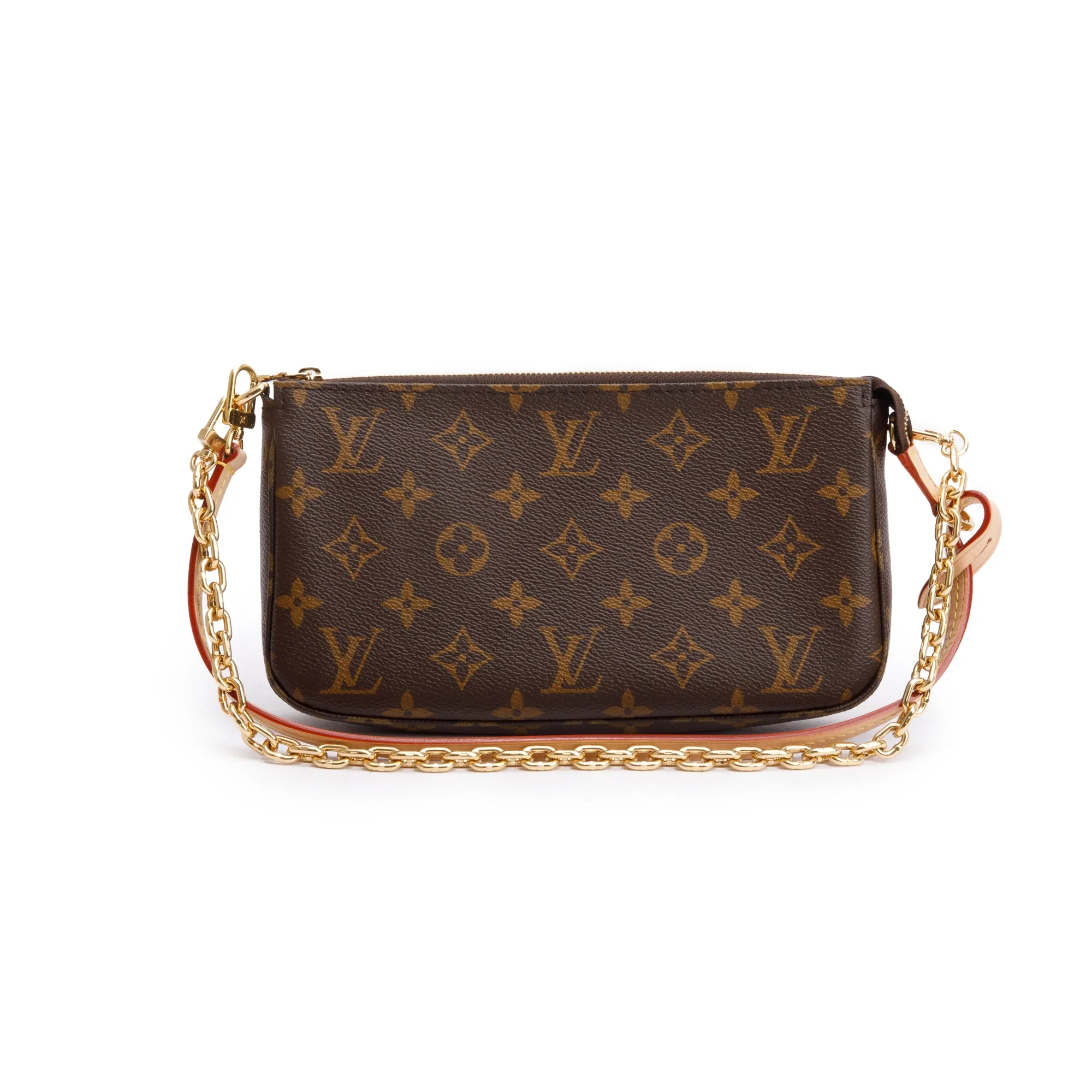Louis Vuitton 2023 Monogram Pochette Accessoires w/ Straps & Box