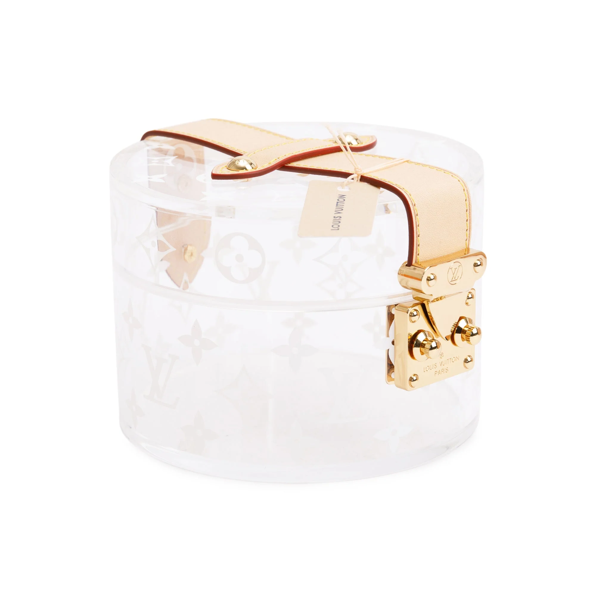 Louis Vuitton 2023 Transparent Plexiglass Scott Box w/ Box - Image 3