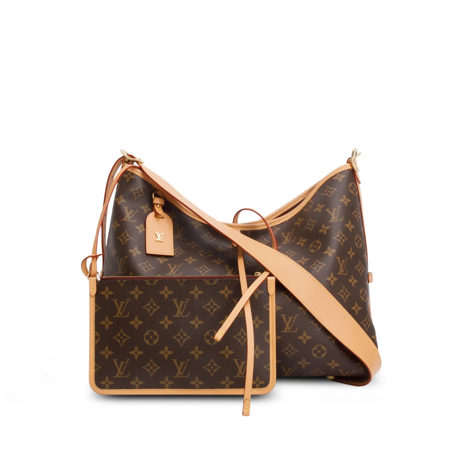 Louis Vuitton 2024 Monogram CarryAll MM w/ Pouch & Receipt