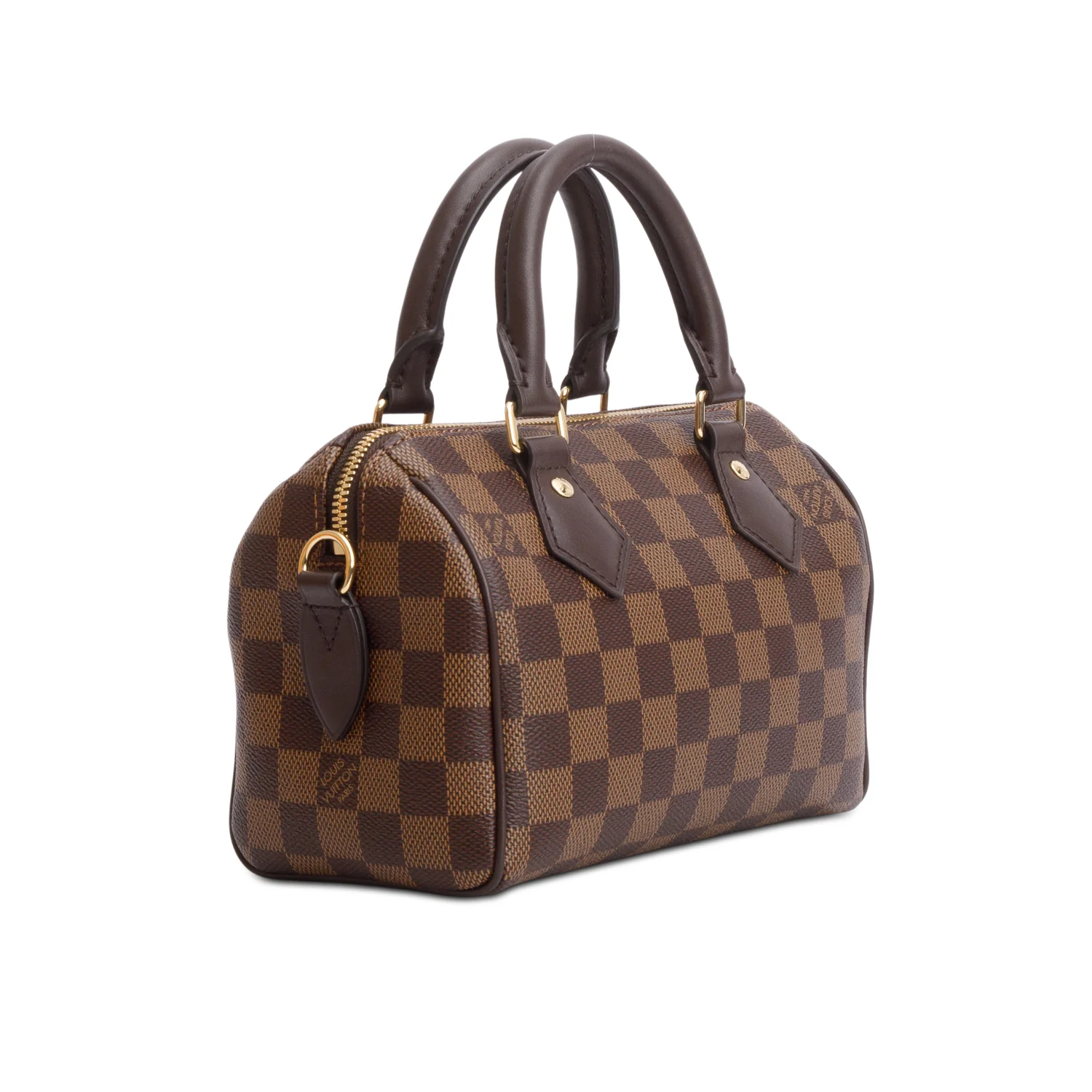 Louis Vuitton 2025 Damier Ebene Speedy Bandouliere 20 w/ Strap, Box & Receipt - Image 5