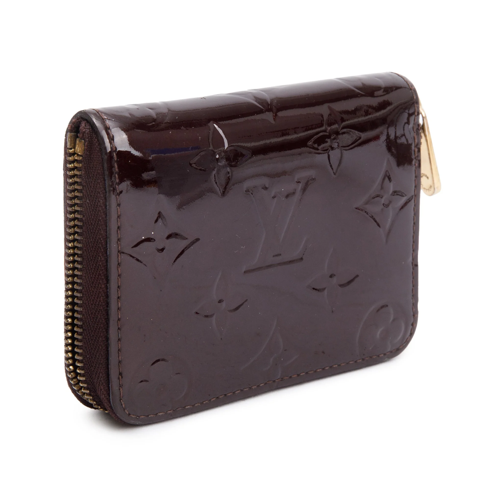 Louis Vuitton Amarante Monogram Vernis Leather Zippy Coin Purse w/ Box - Image 3