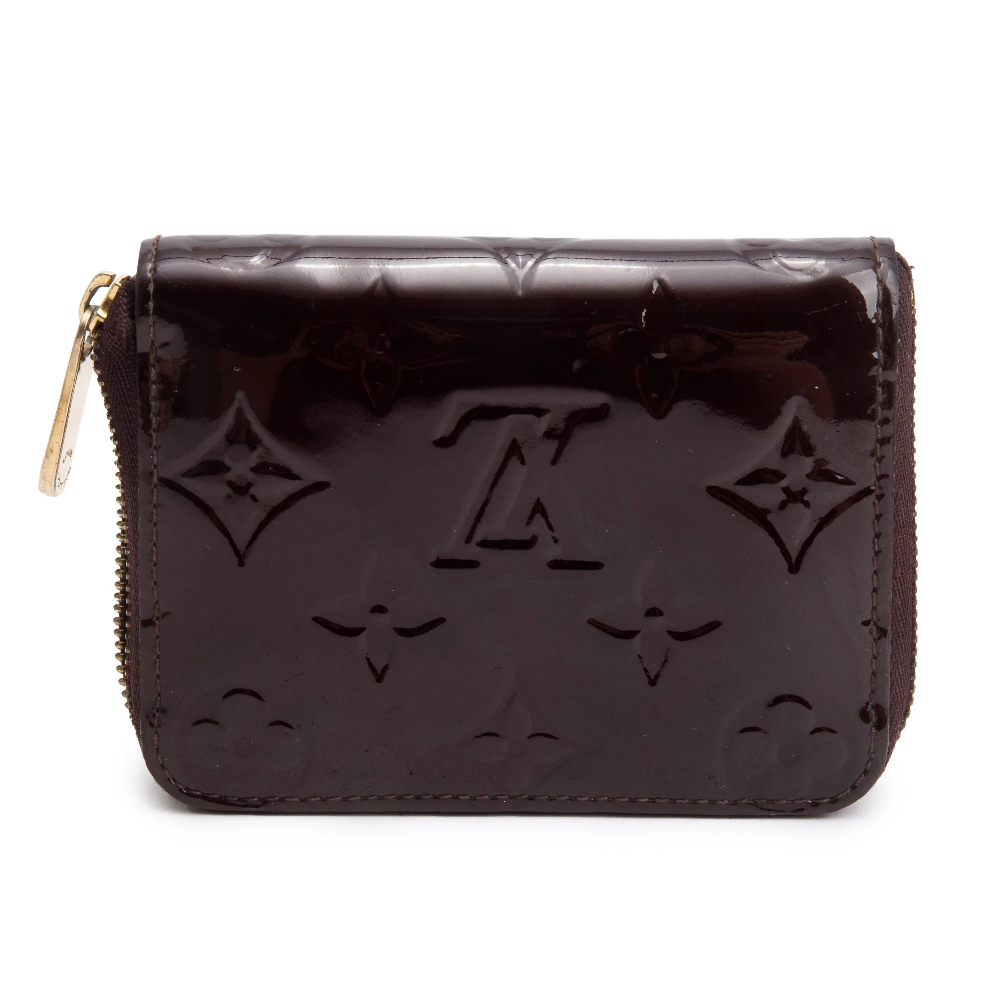 Louis Vuitton Amarante Monogram Vernis Leather Zippy Coin Purse w/ Box - Image 4