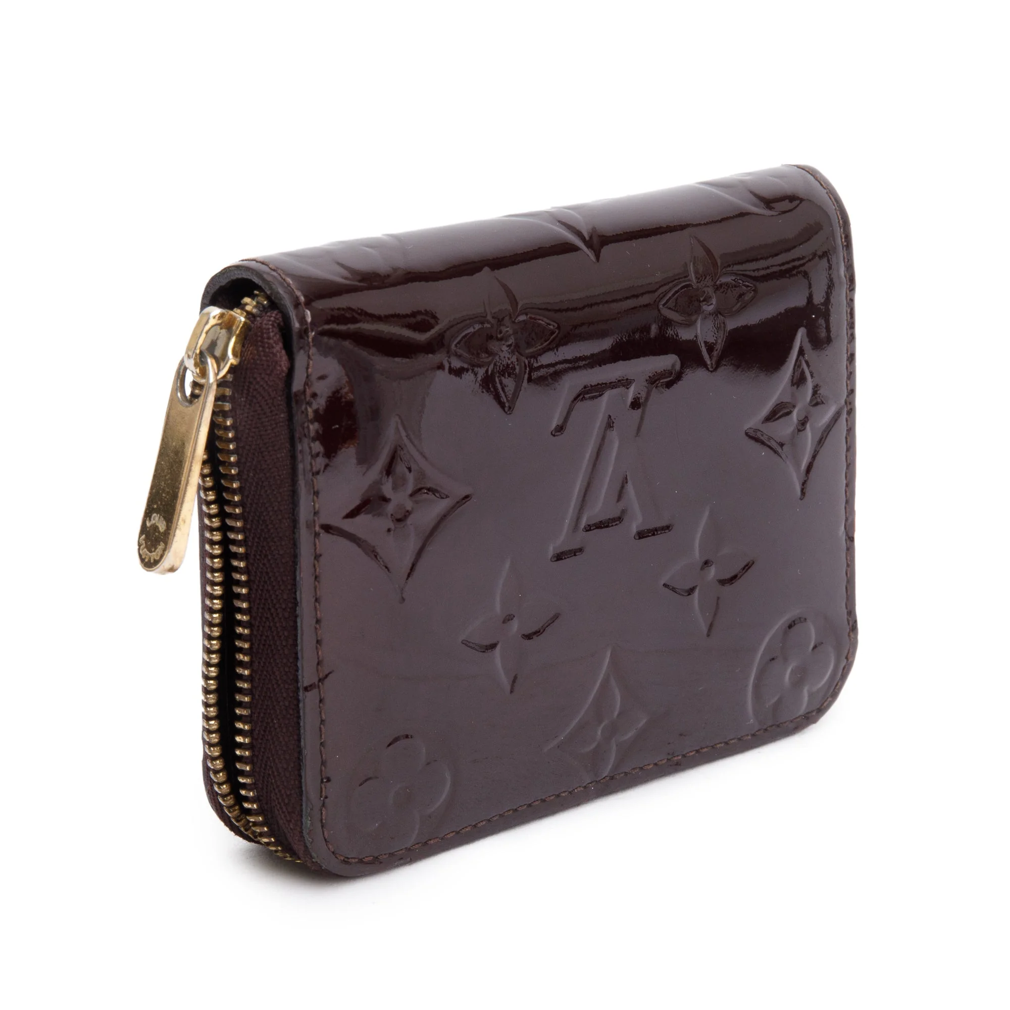 Louis Vuitton Amarante Monogram Vernis Leather Zippy Coin Purse w/ Box - Image 5
