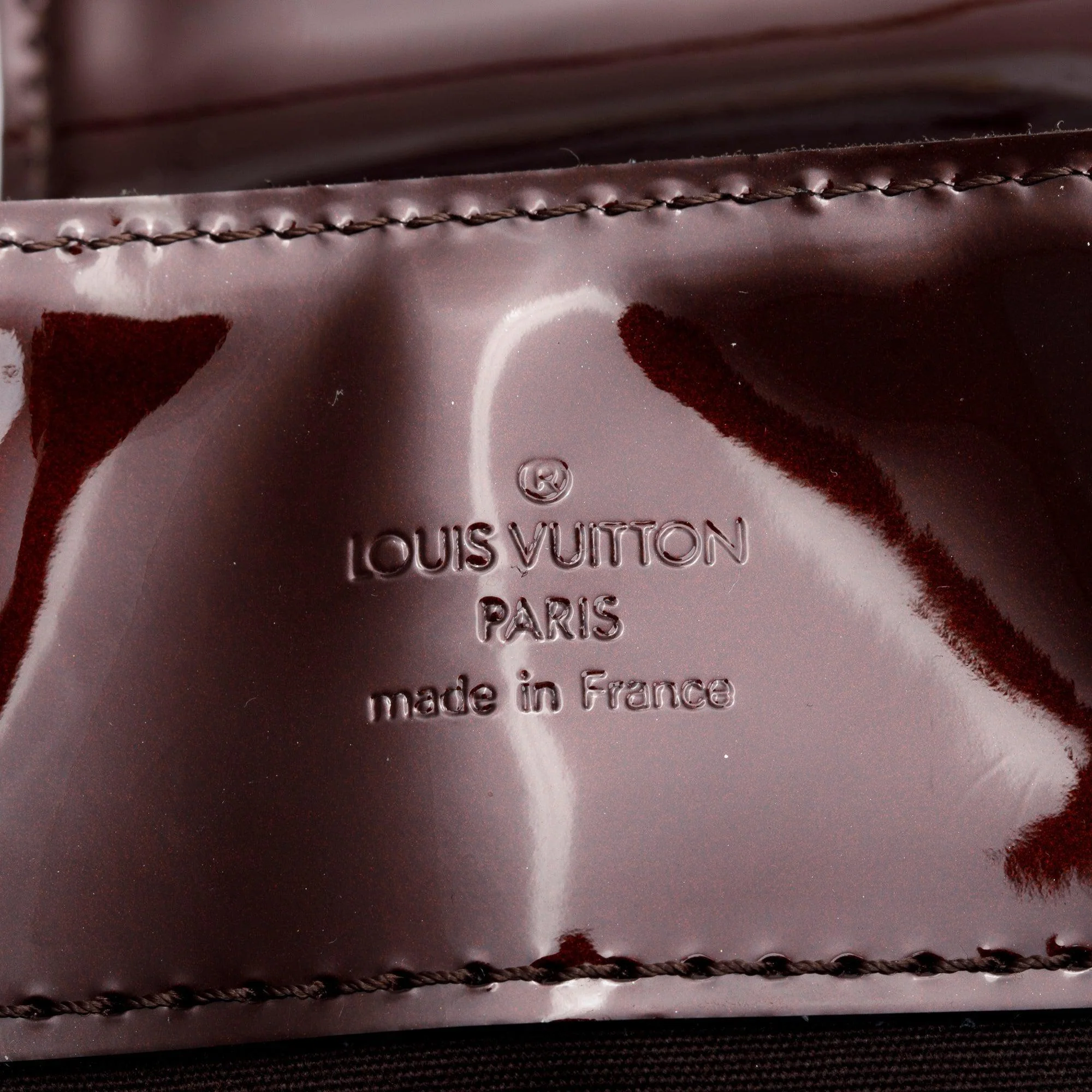 Louis Vuitton Amarante Monogram Vernis Melrose Avenue Handle Bag - Image 6