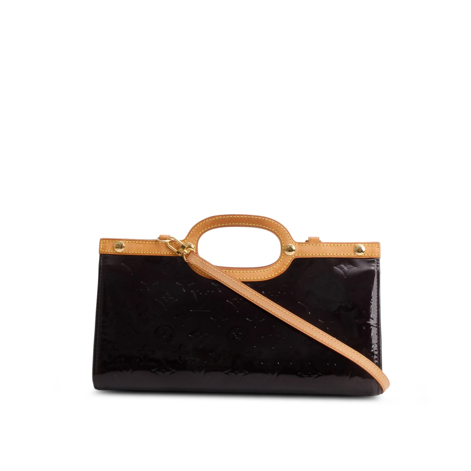 Louis Vuitton Amarante Vernis Roxbury Drive w/ Strap