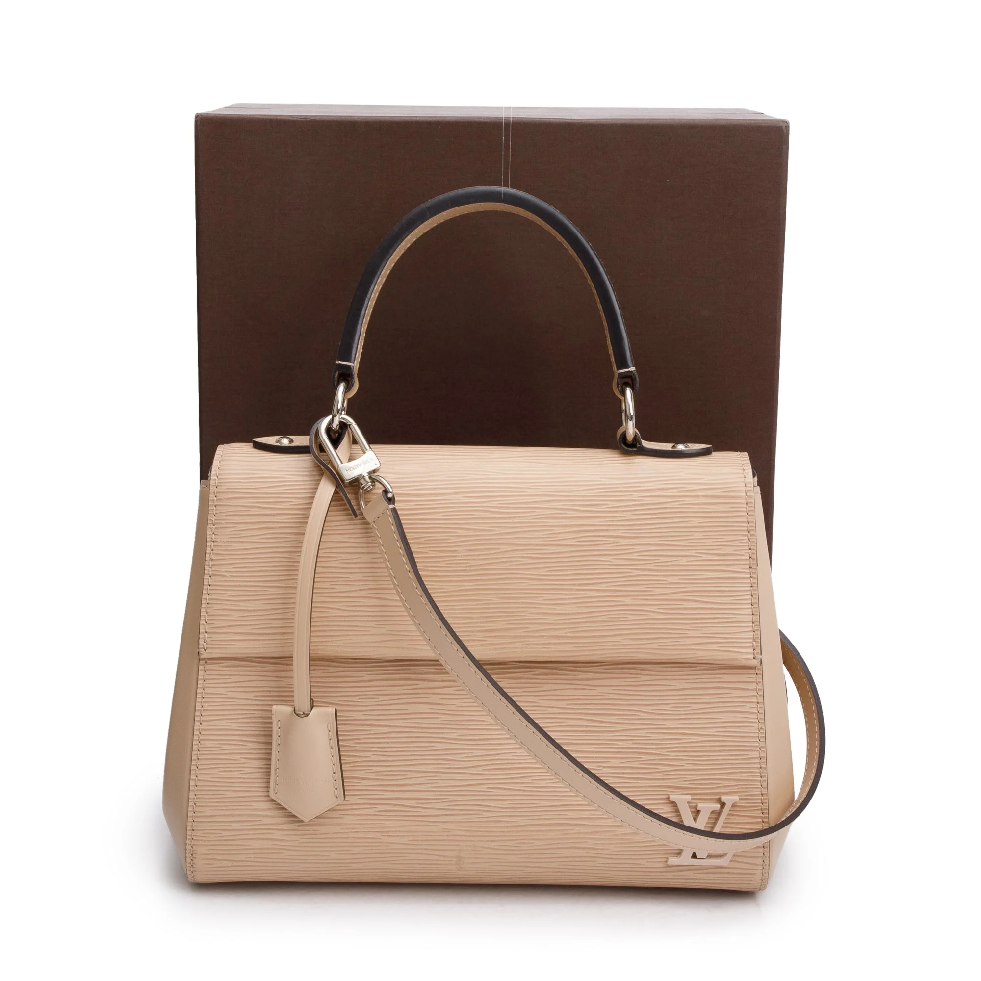 Louis Vuitton Beige Epi Leather Cluny BB w/ Box - Image 3