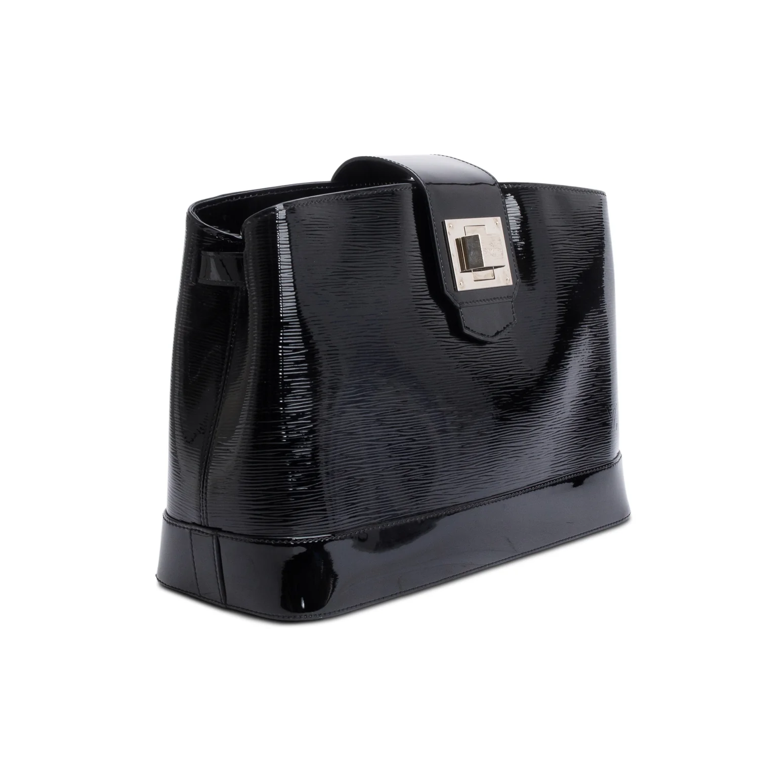 Louis Vuitton Black Electric Epi Leather Mirabeau GM w/ Strap & Receipt - Image 3