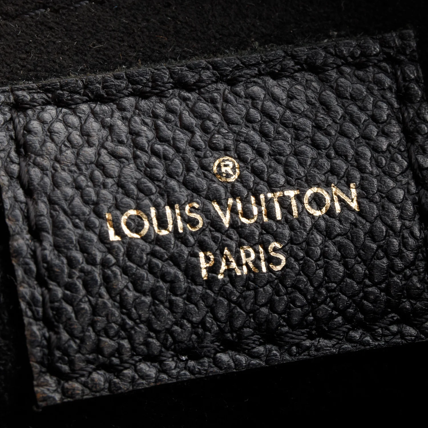 Louis Vuitton Black Empreinte Monogram Giant Multi Pochette Accessories w/ Straps & Box - Image 10