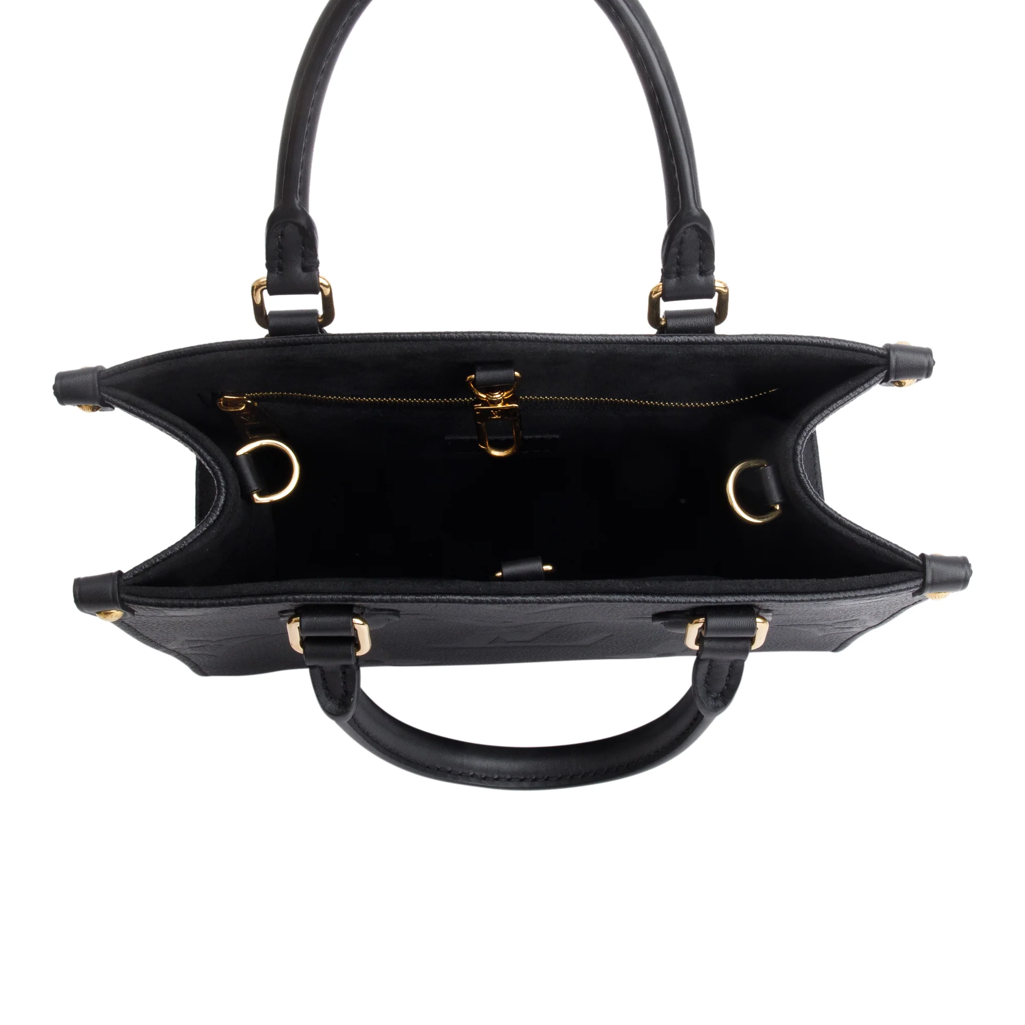 Louis Vuitton Black Empreinte Monogram OnTheGo PM w/ Strap - Image 8