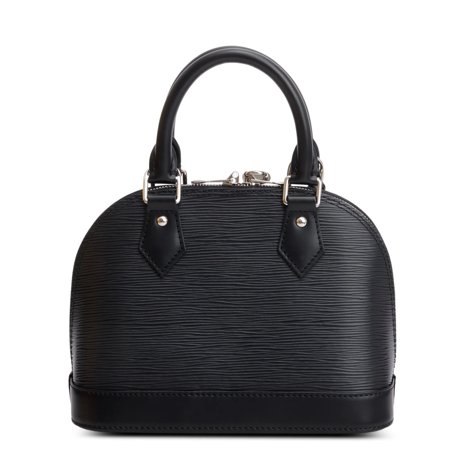 Louis Vuitton Black Epi Leather Alma BB w/ Box & Strap - Image 6
