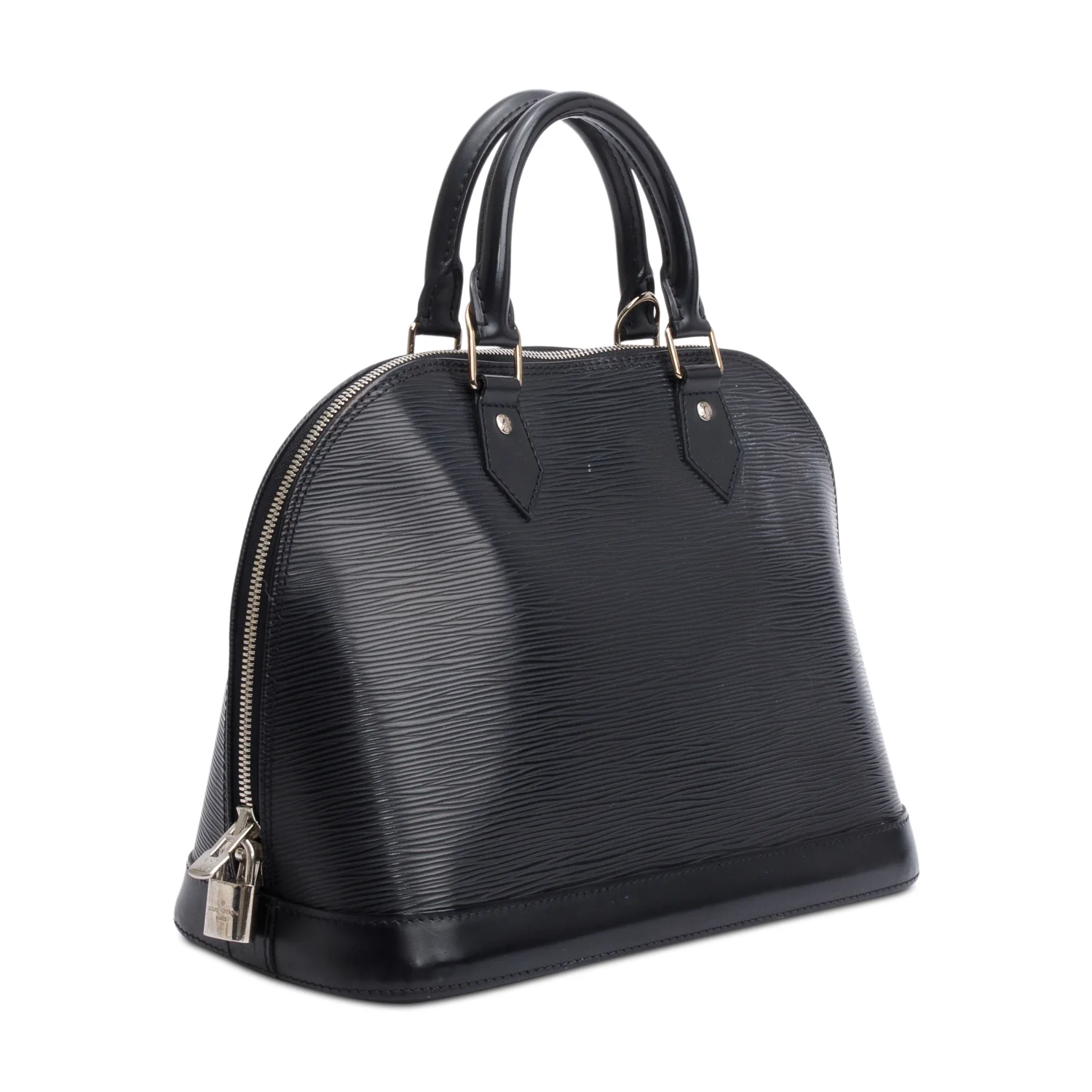 Louis Vuitton Black Epi Leather Alma PM - Image 4