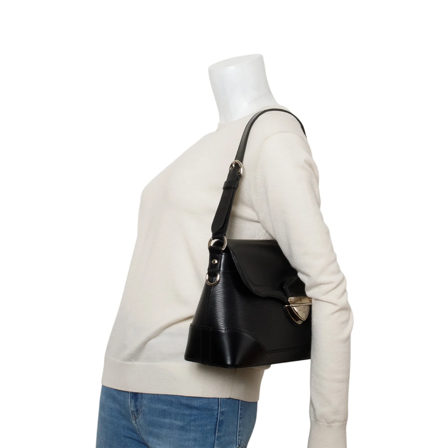 Louis Vuitton Black Epi Leather Bagatelle PM - Image 2