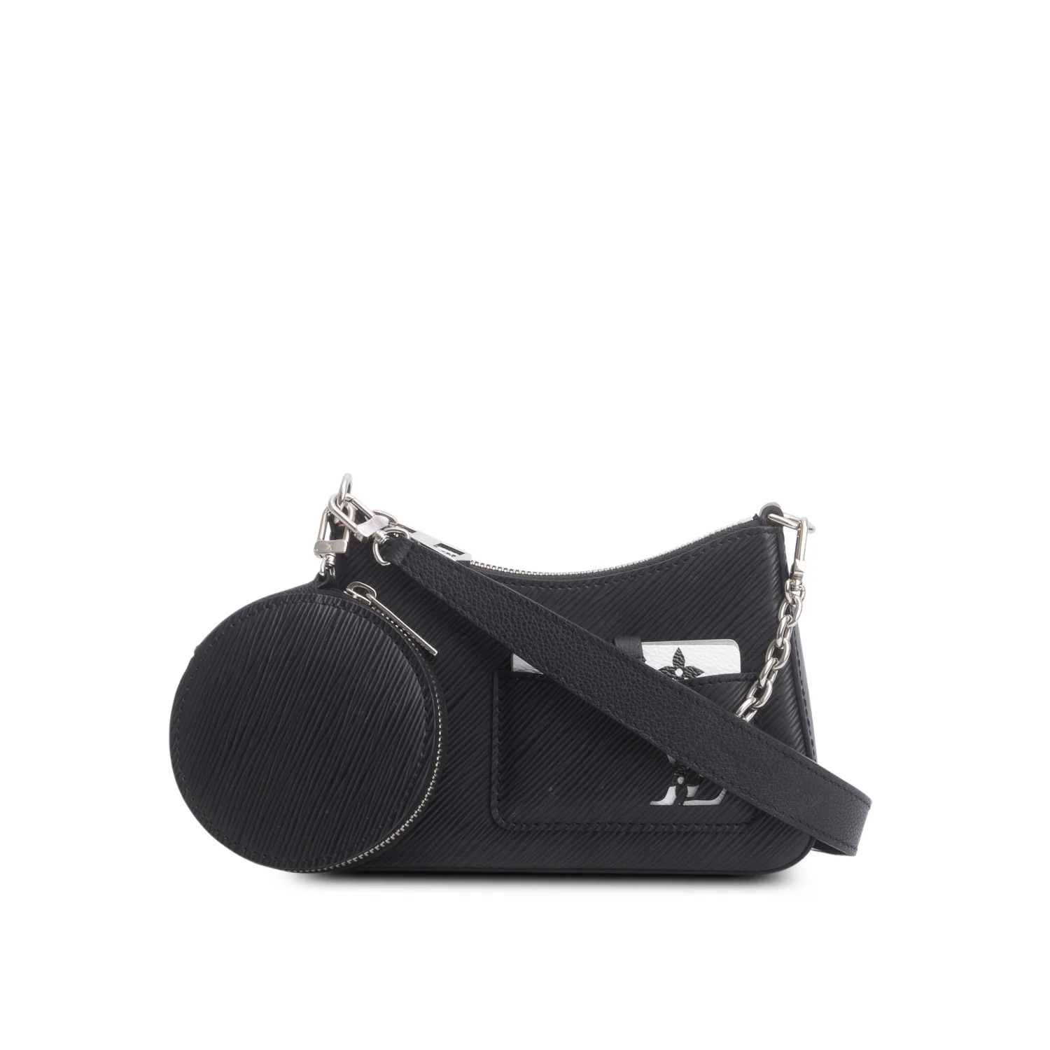 Louis Vuitton Black Epi Leather Marellini w/ Pouch