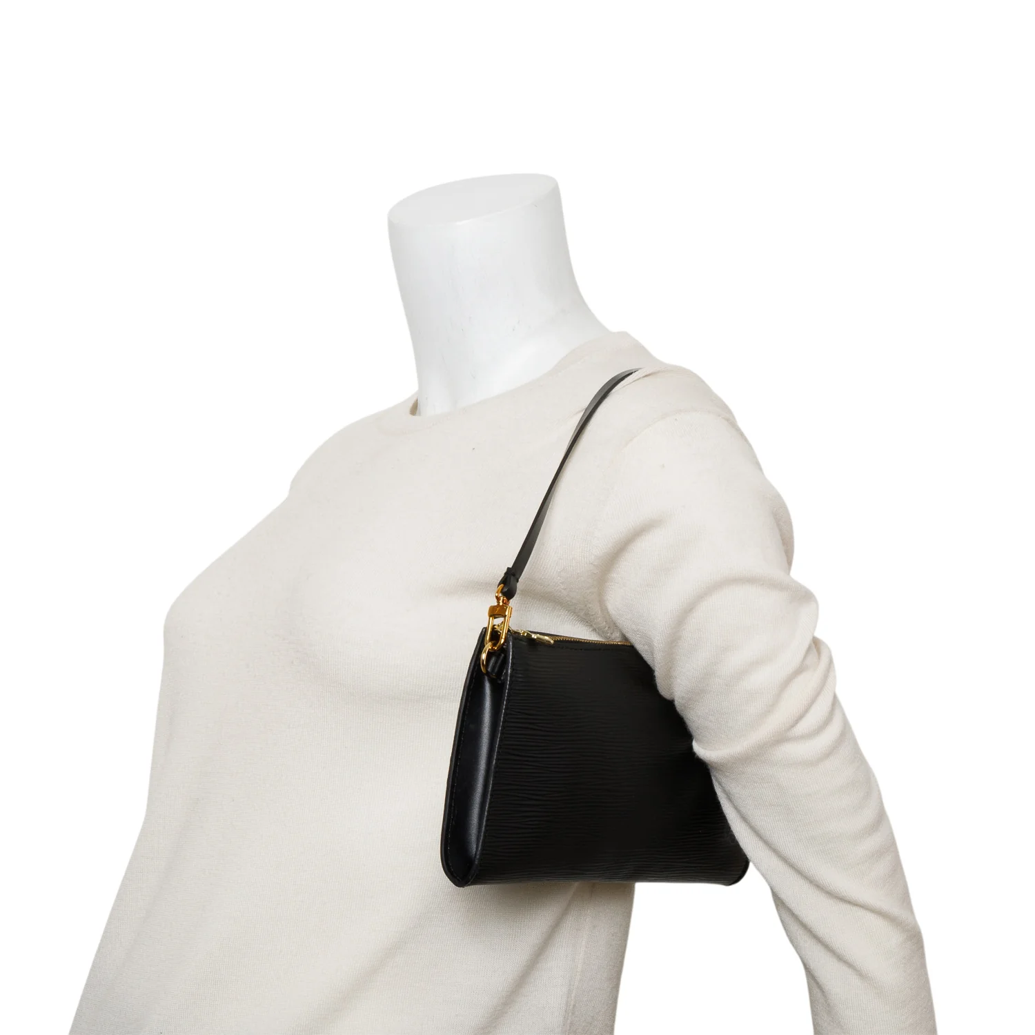 Louis Vuitton Black Epi Leather Pochette Accessoires 24 - Image 2