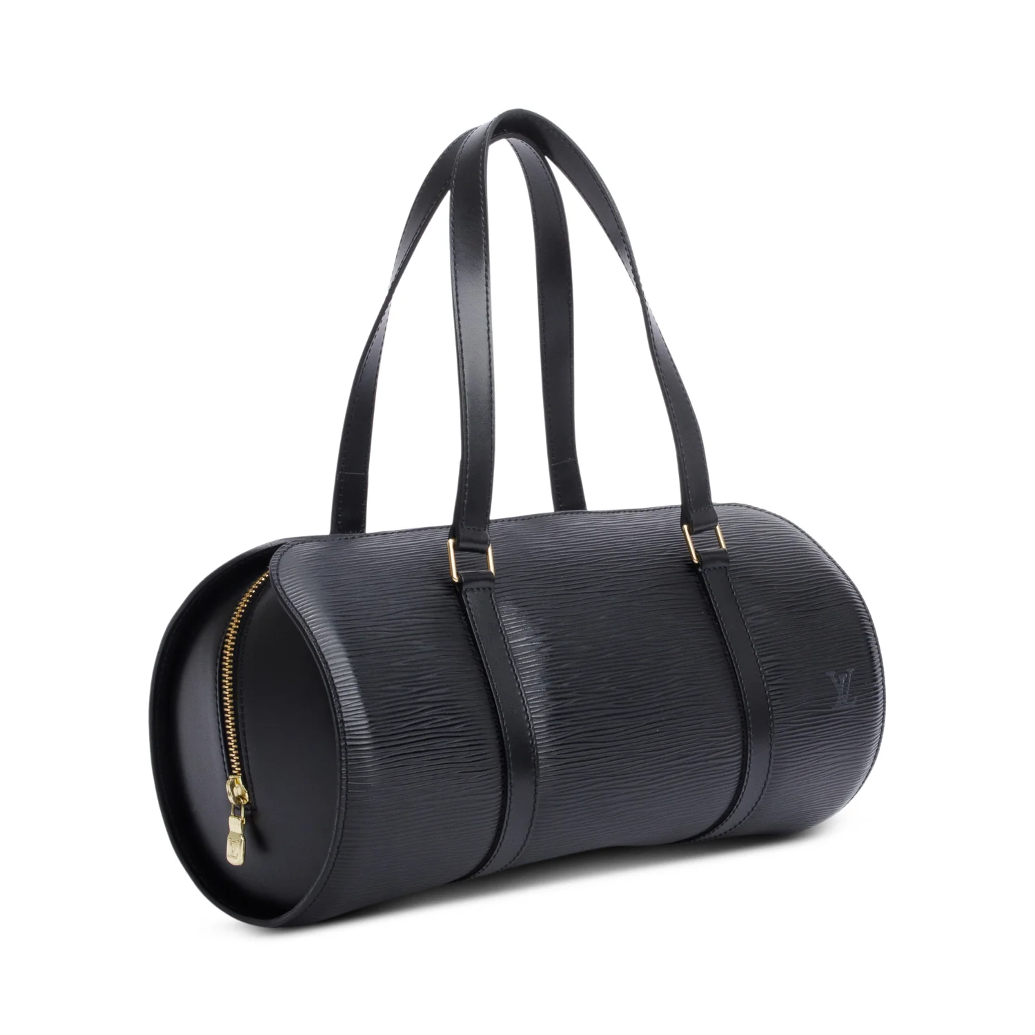 Louis Vuitton Black Epi Leather Soufflot Bag - Image 2