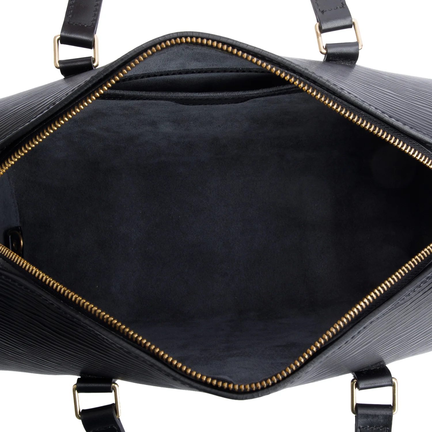 Louis Vuitton Black Epi Leather Soufflot Bag - Image 6