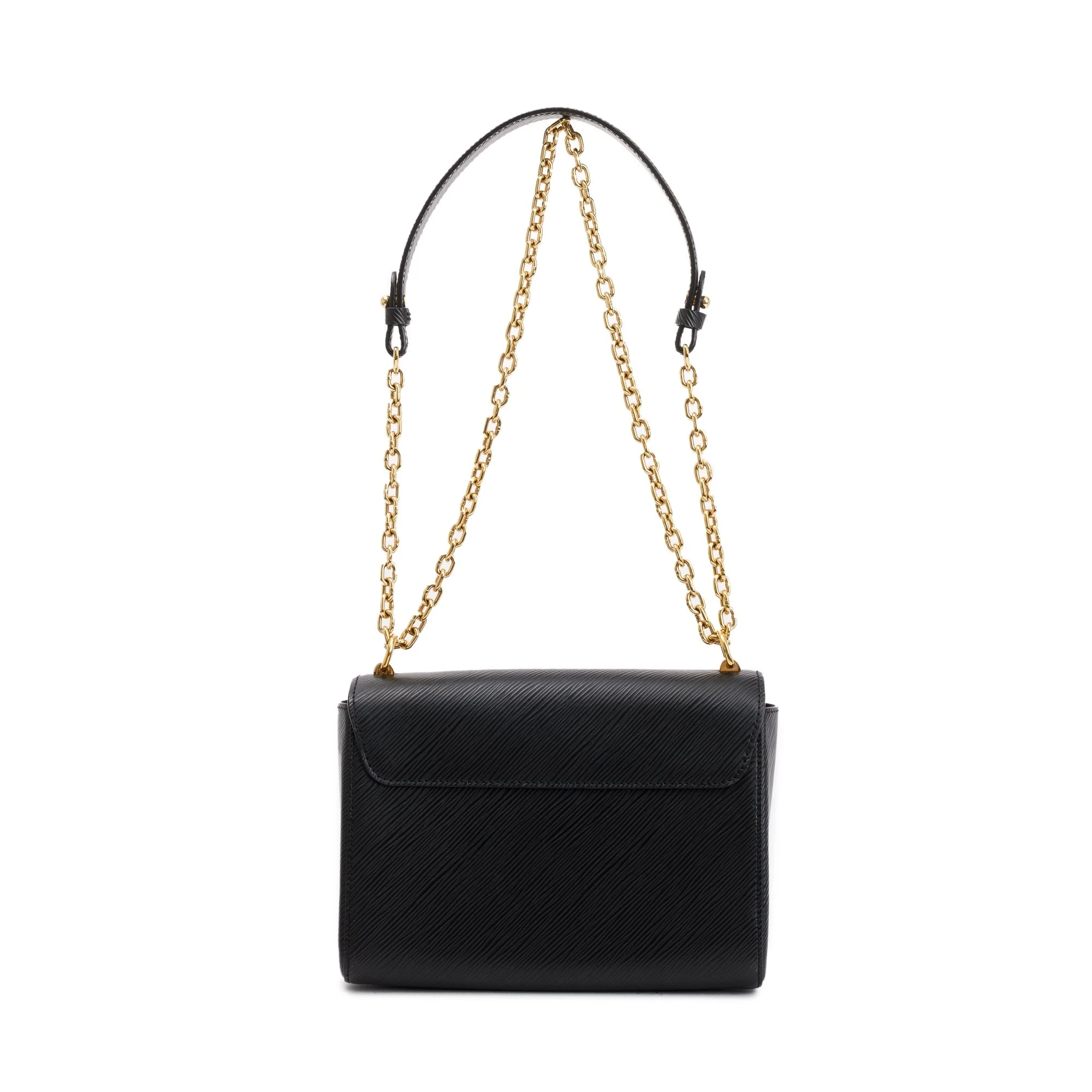 Louis Vuitton Black Epi Leather Twist PM Shoulder Bag - Image 5