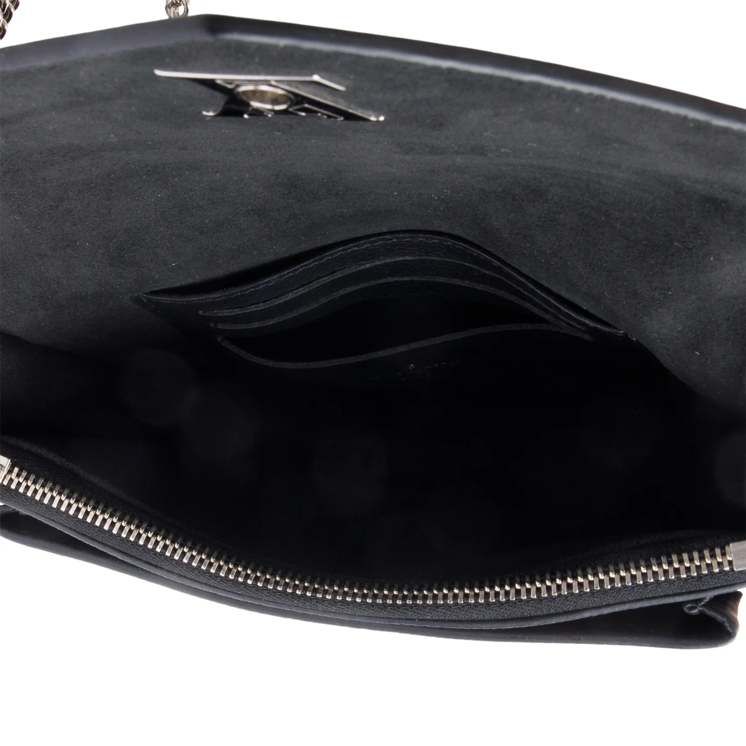 Louis Vuitton Black Leather MyLockMe Chain Bag - Image 8
