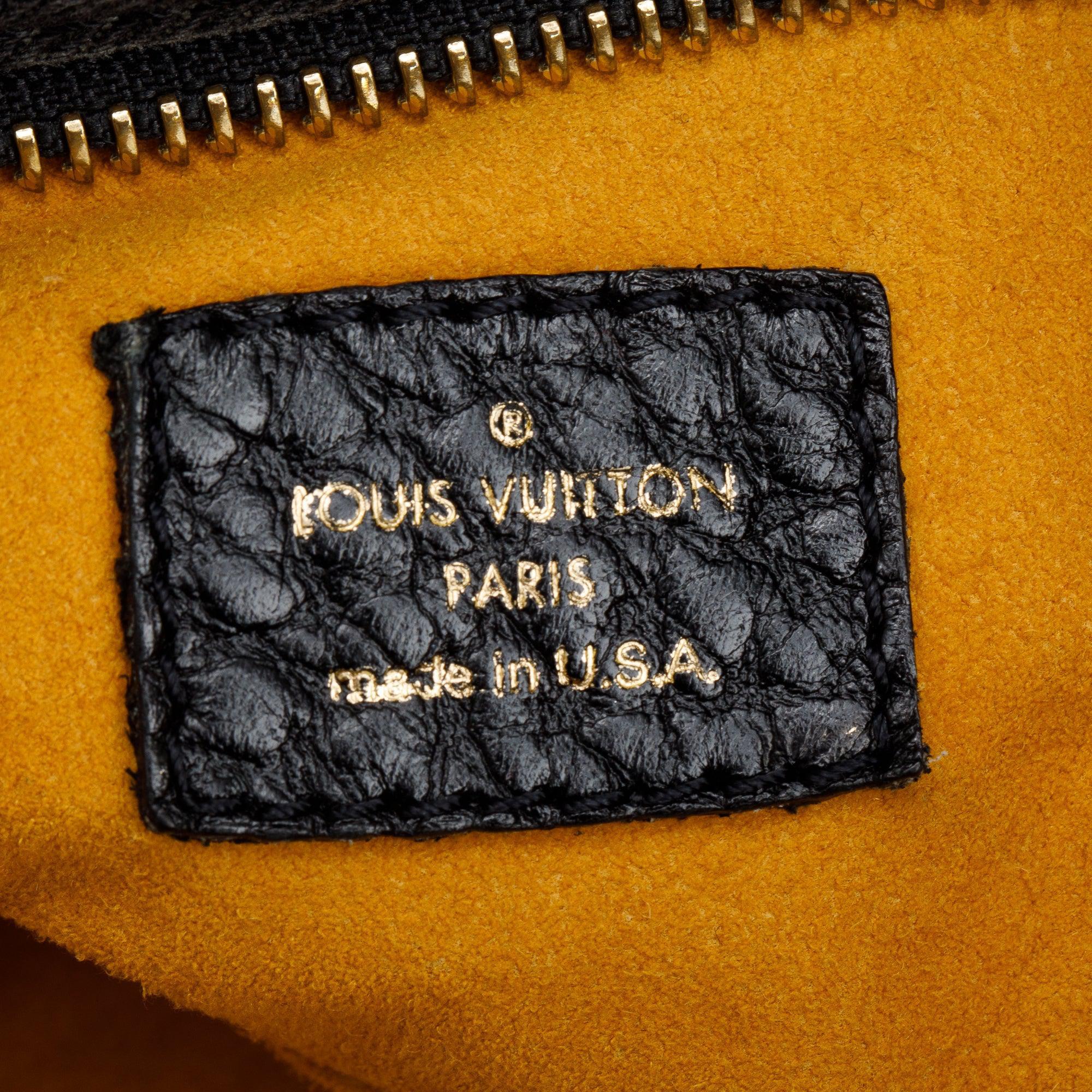 Louis Vuitton Black Monogram Denim Neo Cabby - Image 12