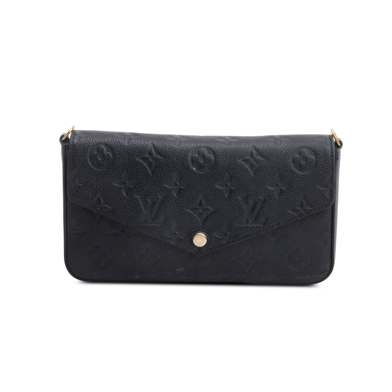 Louis Vuitton Black Monogram Empreinte Leather Felicie Pochette - Image 3