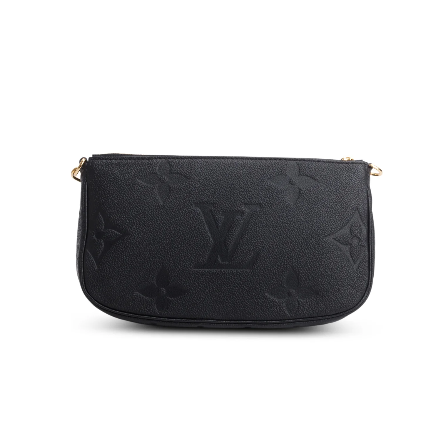 Louis Vuitton Black Monogram Empreinte Leather Multi-Pochette Accessoires w/ Box & Straps - Image 6
