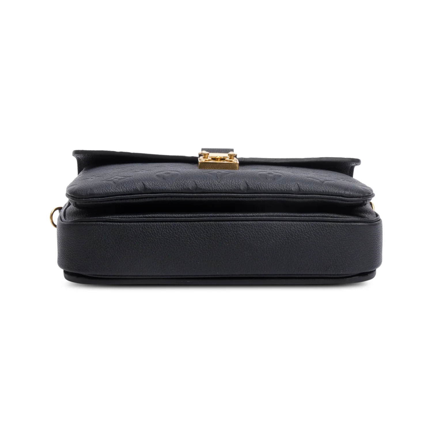 Louis Vuitton Black Monogram Empreinte Leather Pochette Metis w/ Receipt - Image 7