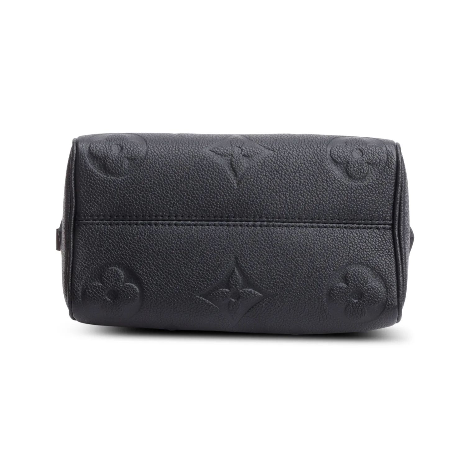 Louis Vuitton Black Monogram Empreinte Leather Speedy Bandouliere 20 w/ Strap & Box - Image 8