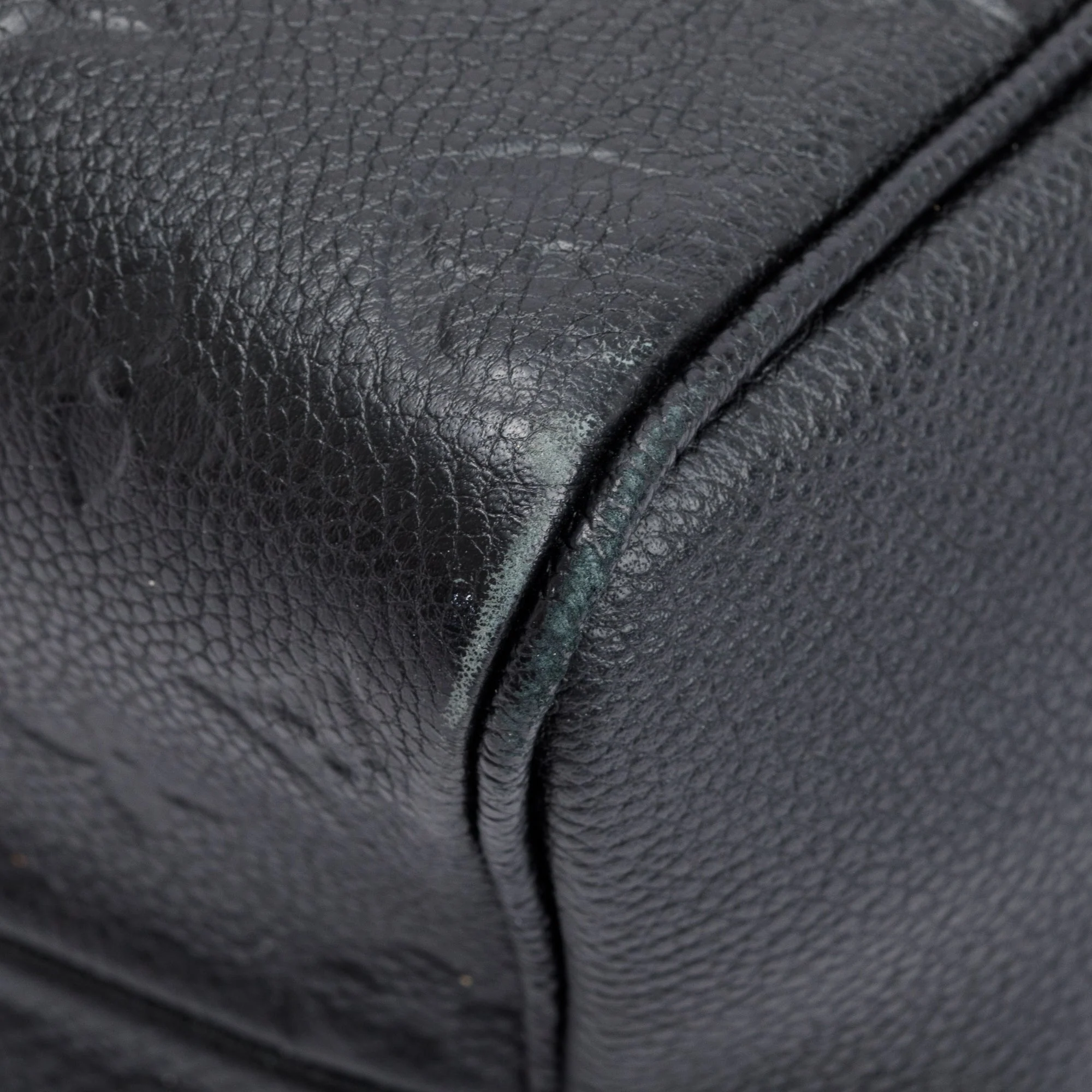 Louis Vuitton Black Monogram Empreinte Leather Speedy Bandouliere 25 NM w/ Box - Image 8