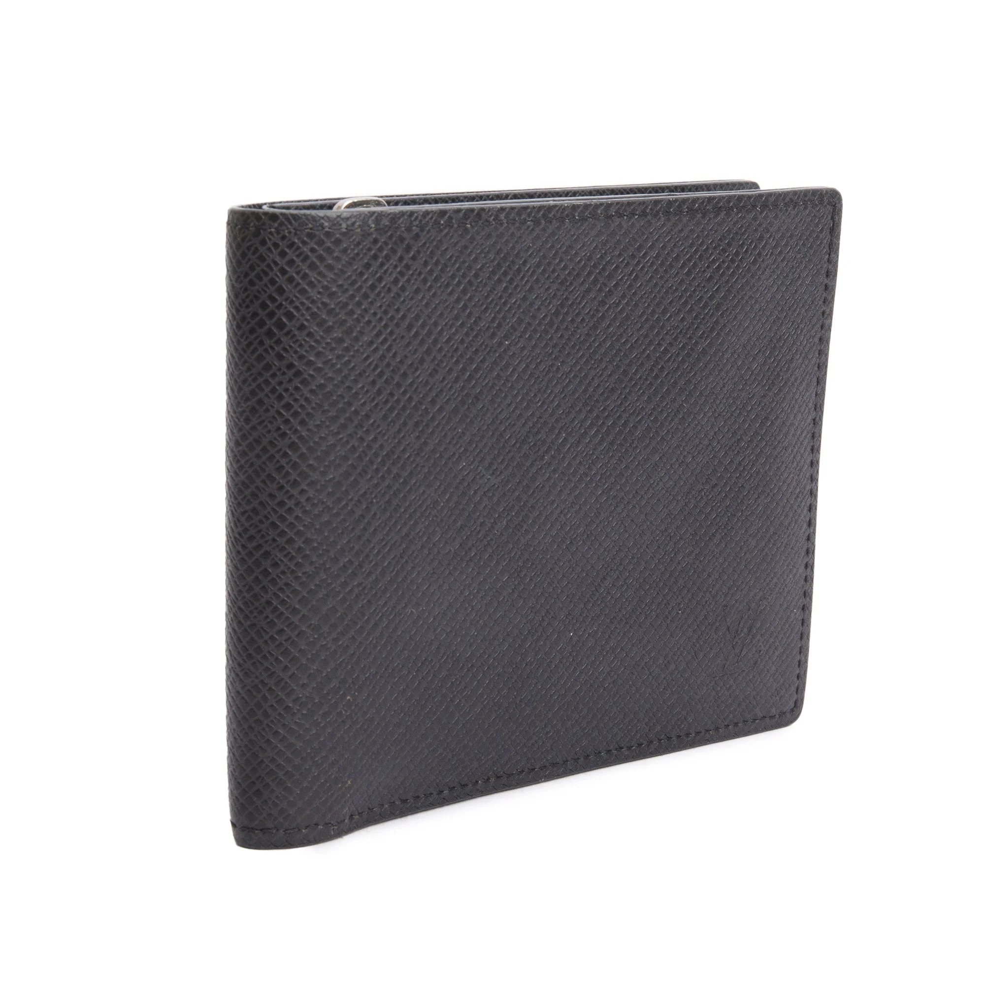 Louis Vuitton Black Taiga Leather Amerigo Wallet - Image 2