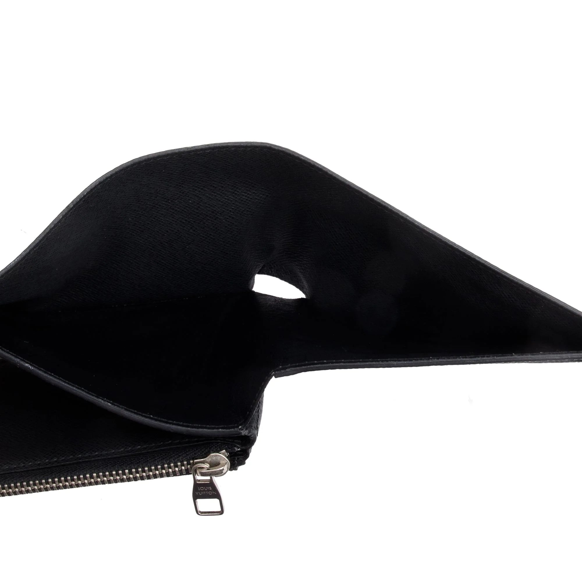 Louis Vuitton Black Taiga Leather Amerigo Wallet - Image 5