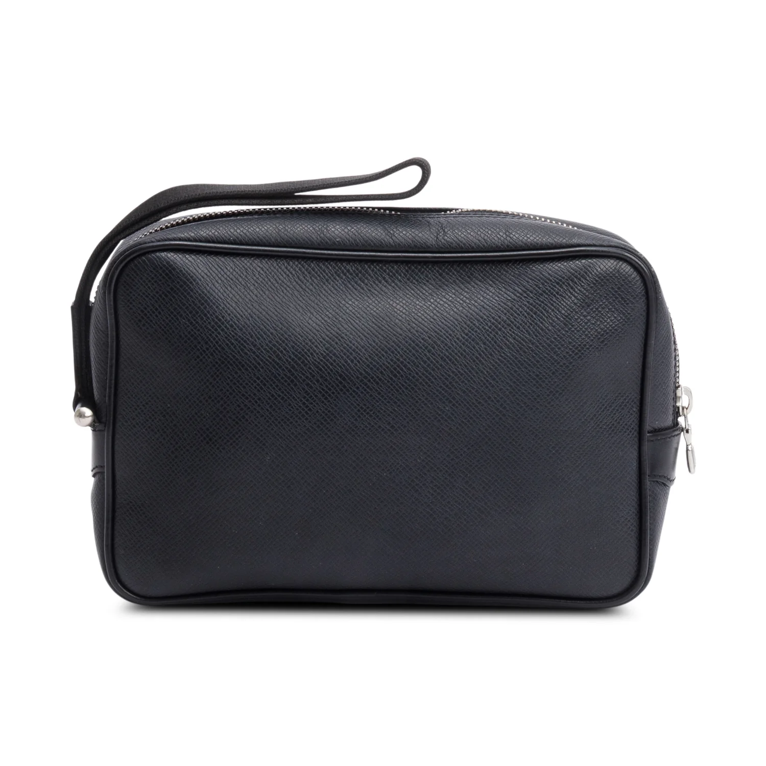 Louis Vuitton Black Taiga Leather Kaluga Wristlet Pouch - Image 3