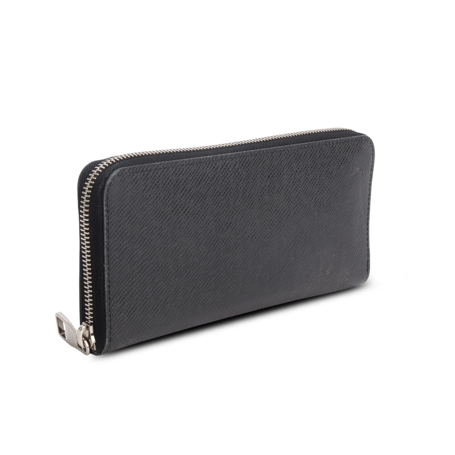 Louis Vuitton Black Taiga Leather Vertical Zippy Wallet - Image 2