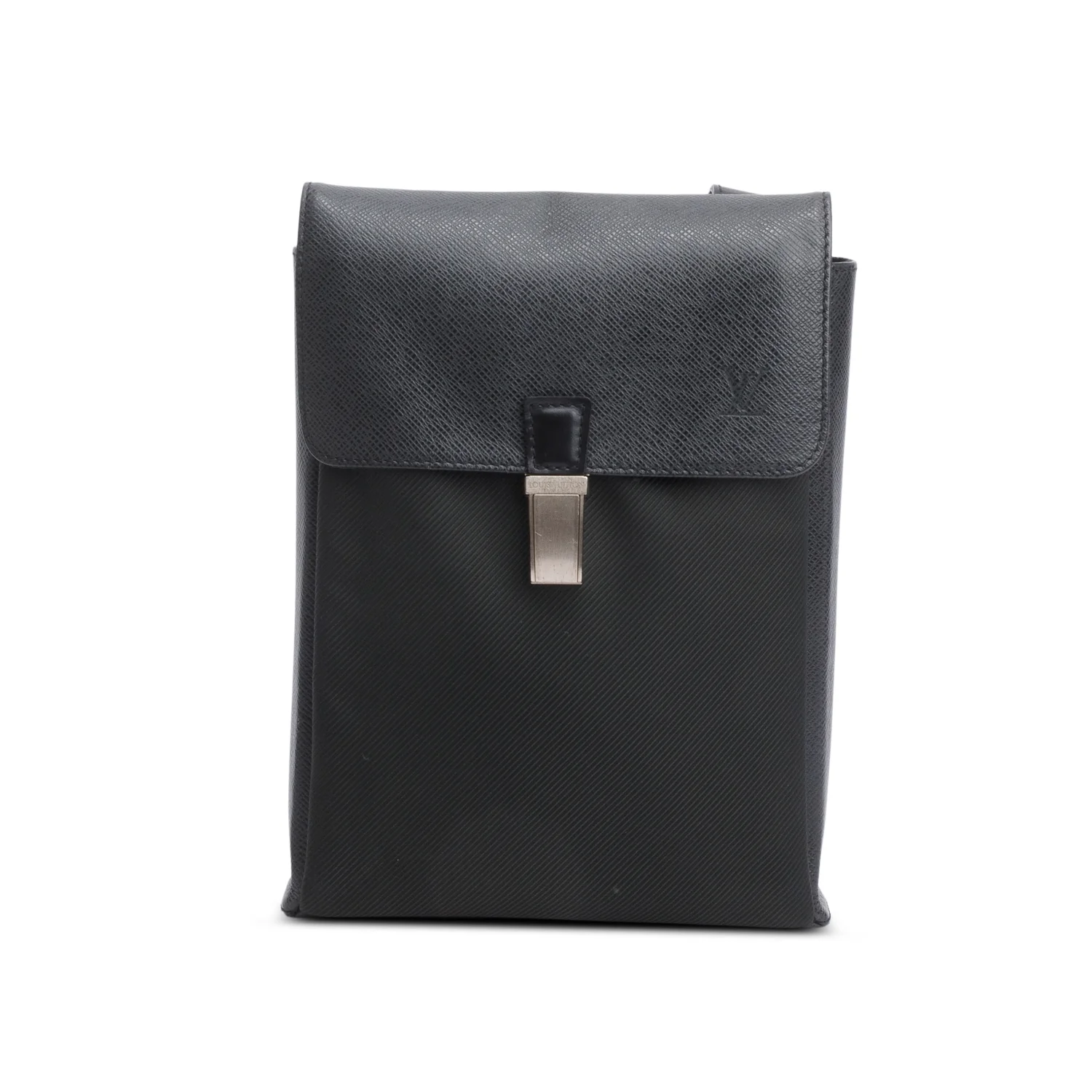Louis Vuitton Black Taiga Yaranga Crossbody Bag - Image 3
