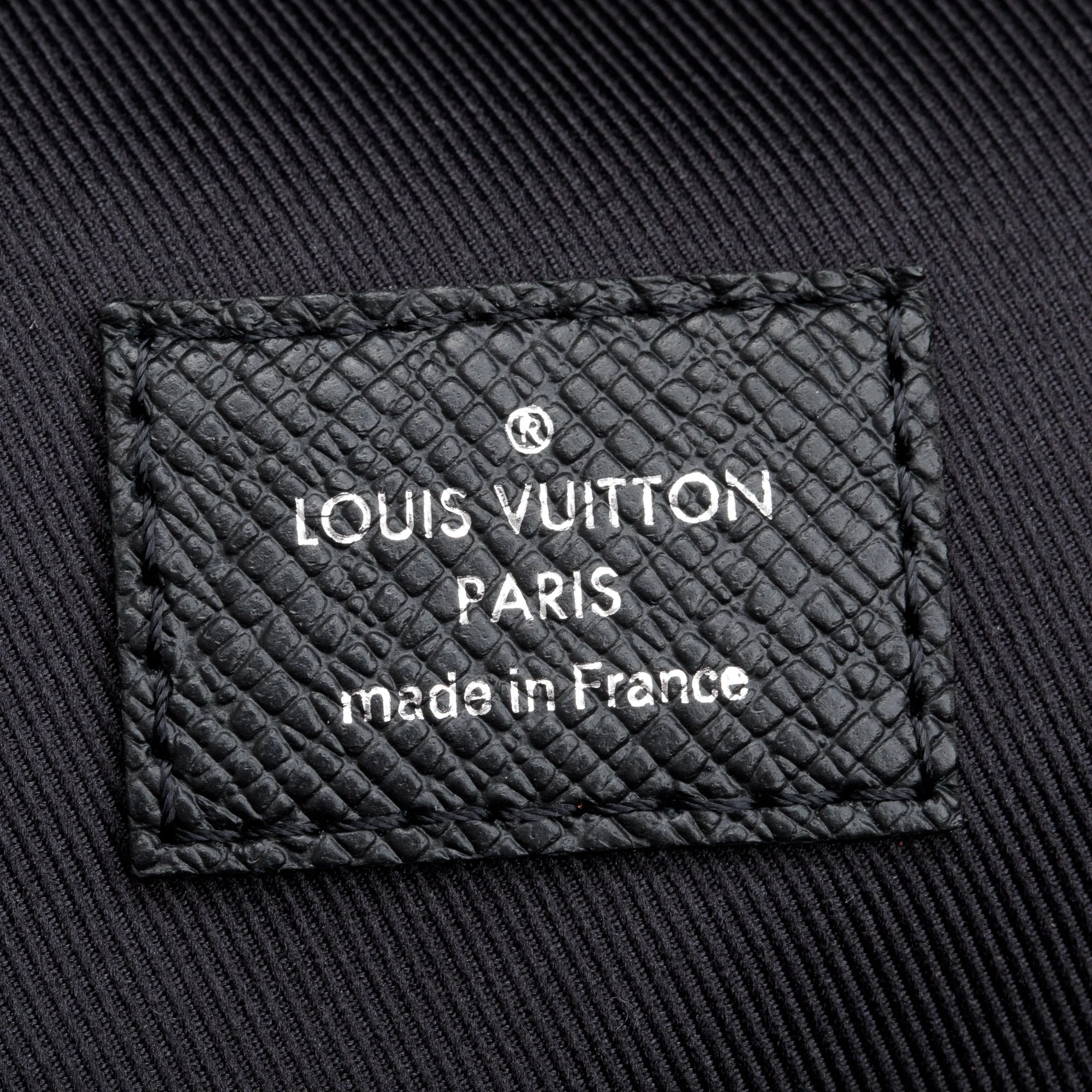 Louis Vuitton Black Taigarama Discovery Backpack - Image 8
