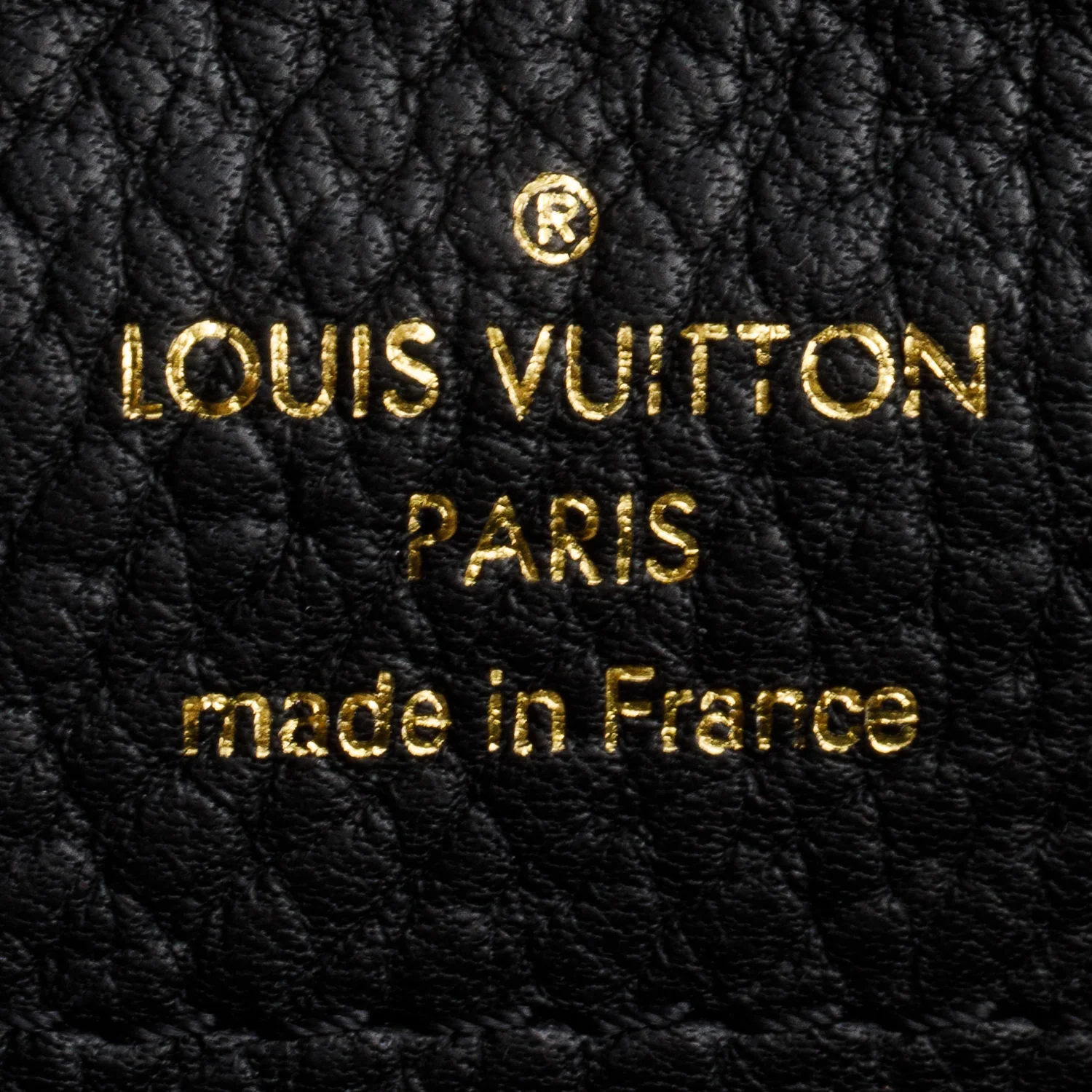 Louis Vuitton Black Taurillon Flower Crown Capucines MM w/ Strap - Image 9
