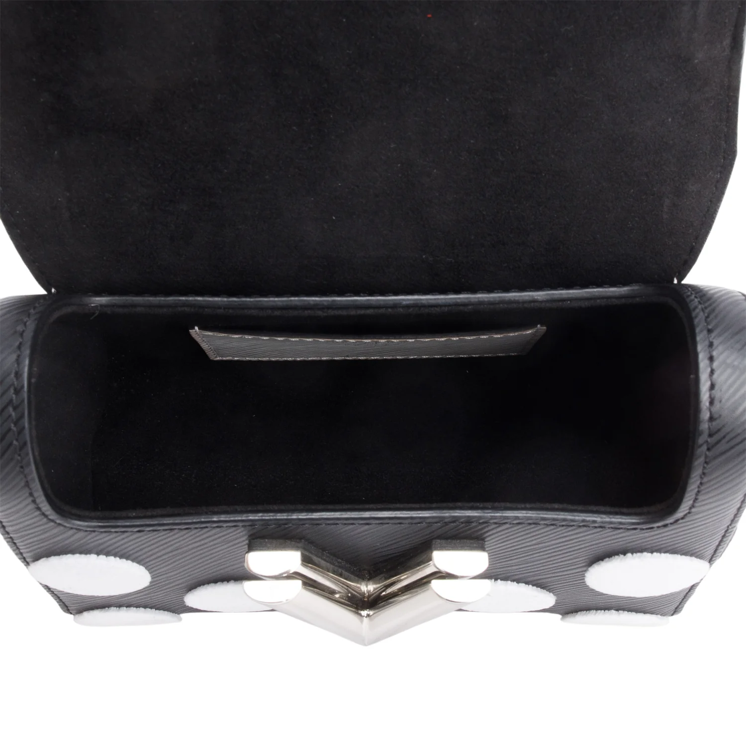 Louis Vuitton Black/White Epi Leather Polka Dots Twist PM Shoulder Bag - Image 8