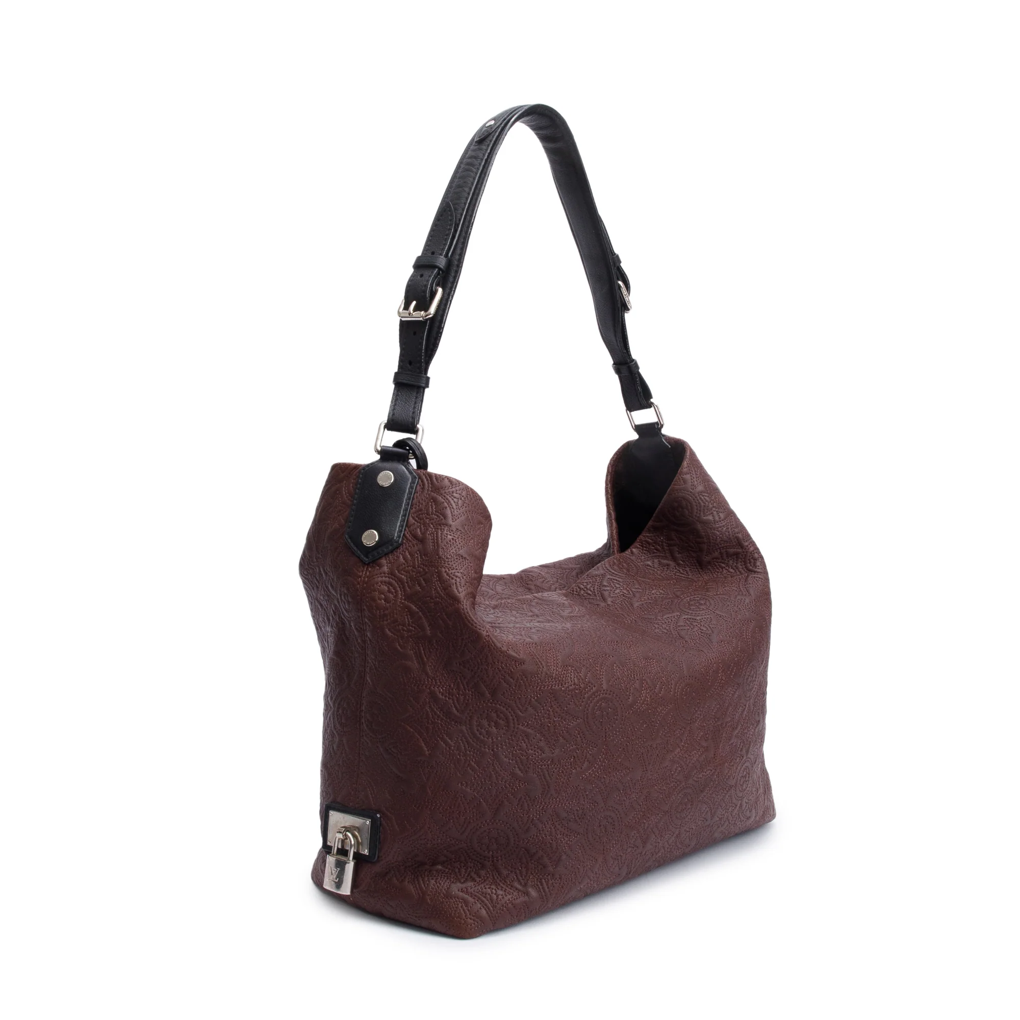 Louis Vuitton Brown Monogram Antheia Leather Hobo PM - Image 4