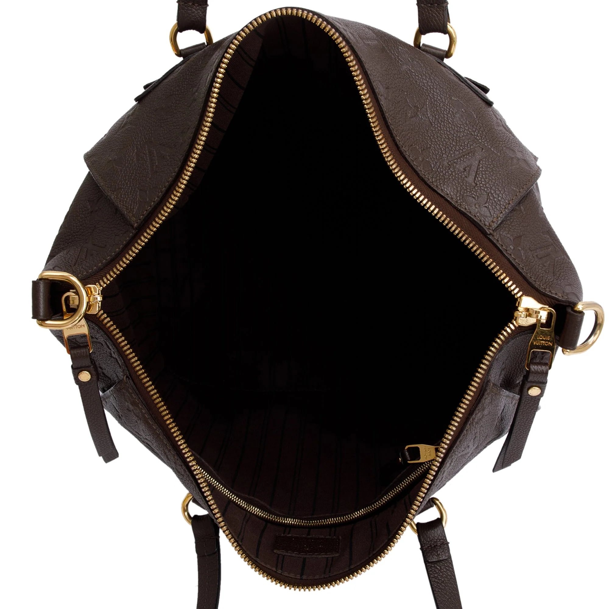 Louis Vuitton Brown Monogram Empreinte Lumineuse PM Bag w/ Strap - Image 13