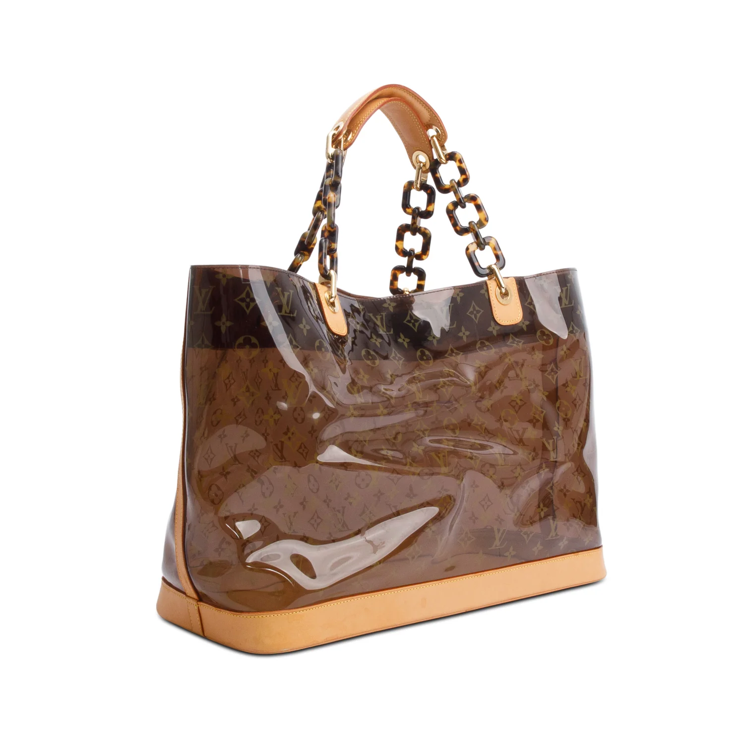 Louis Vuitton Brown Monogram Vinyl Cabas Sac Ambre GM Tote - Image 5