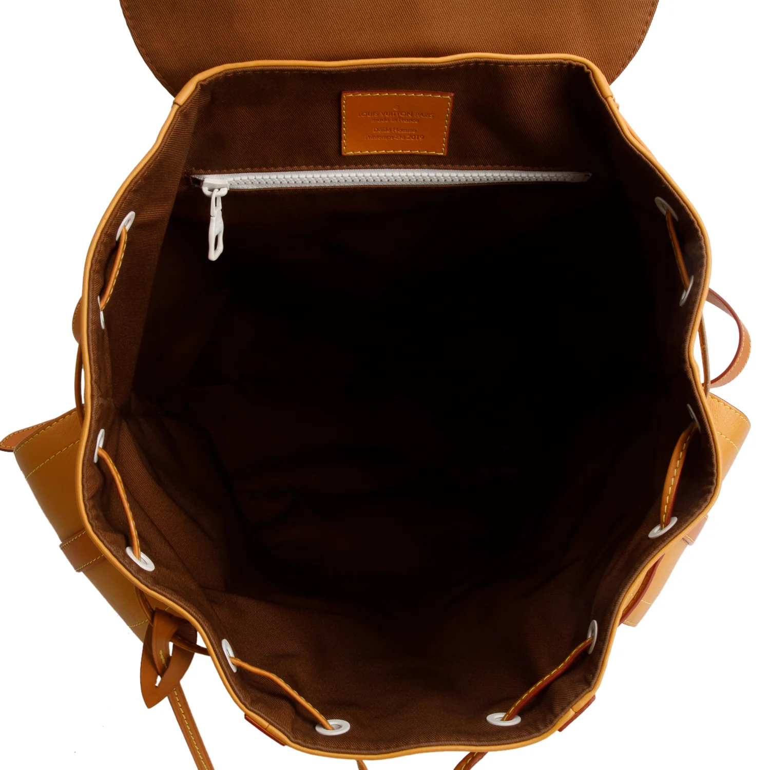 Louis Vuitton Brown Vachetta Leather Christopher GM Backpack w/ Receipt - Image 7