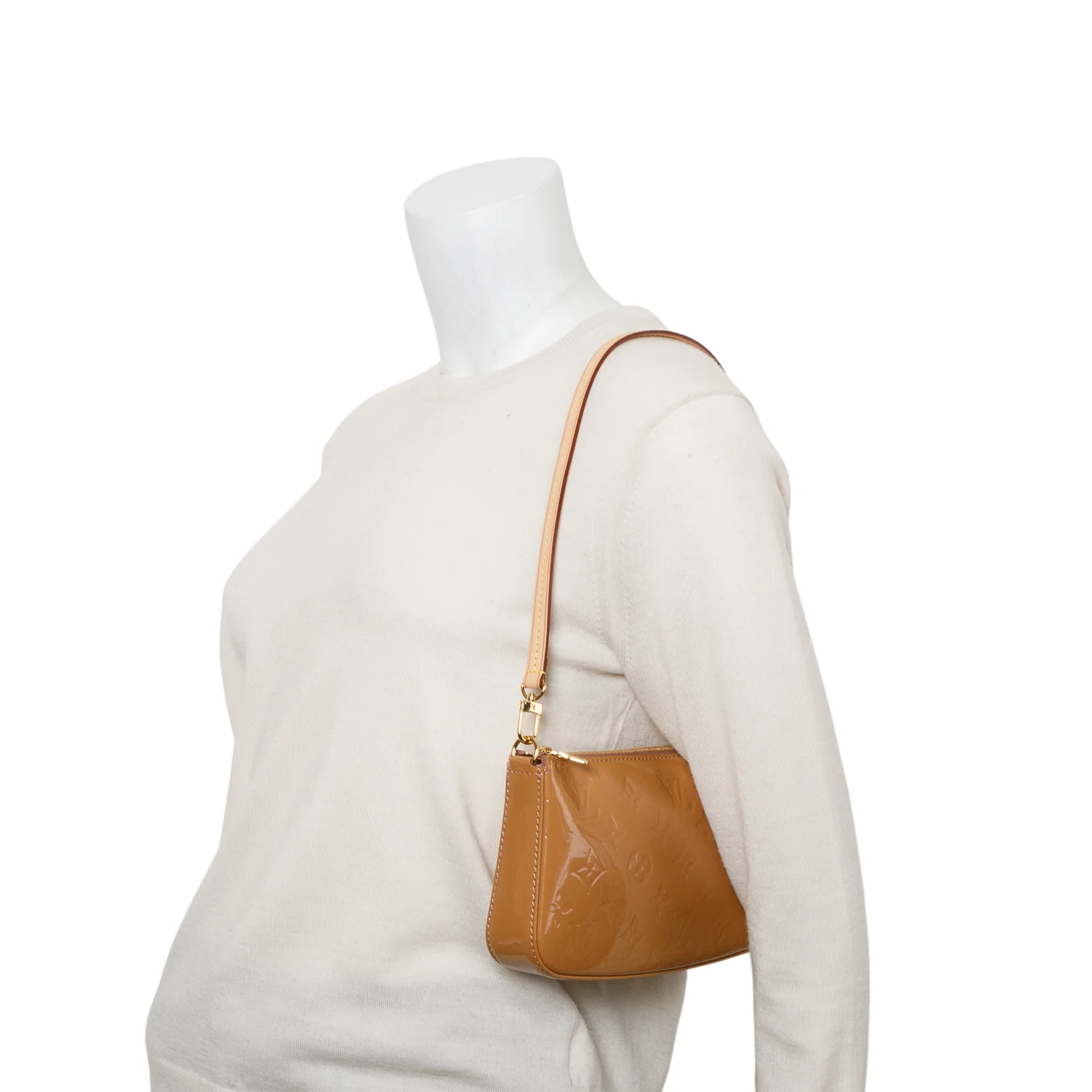 Louis Vuitton Brown Vernis Pochette Accessories NM - Image 2