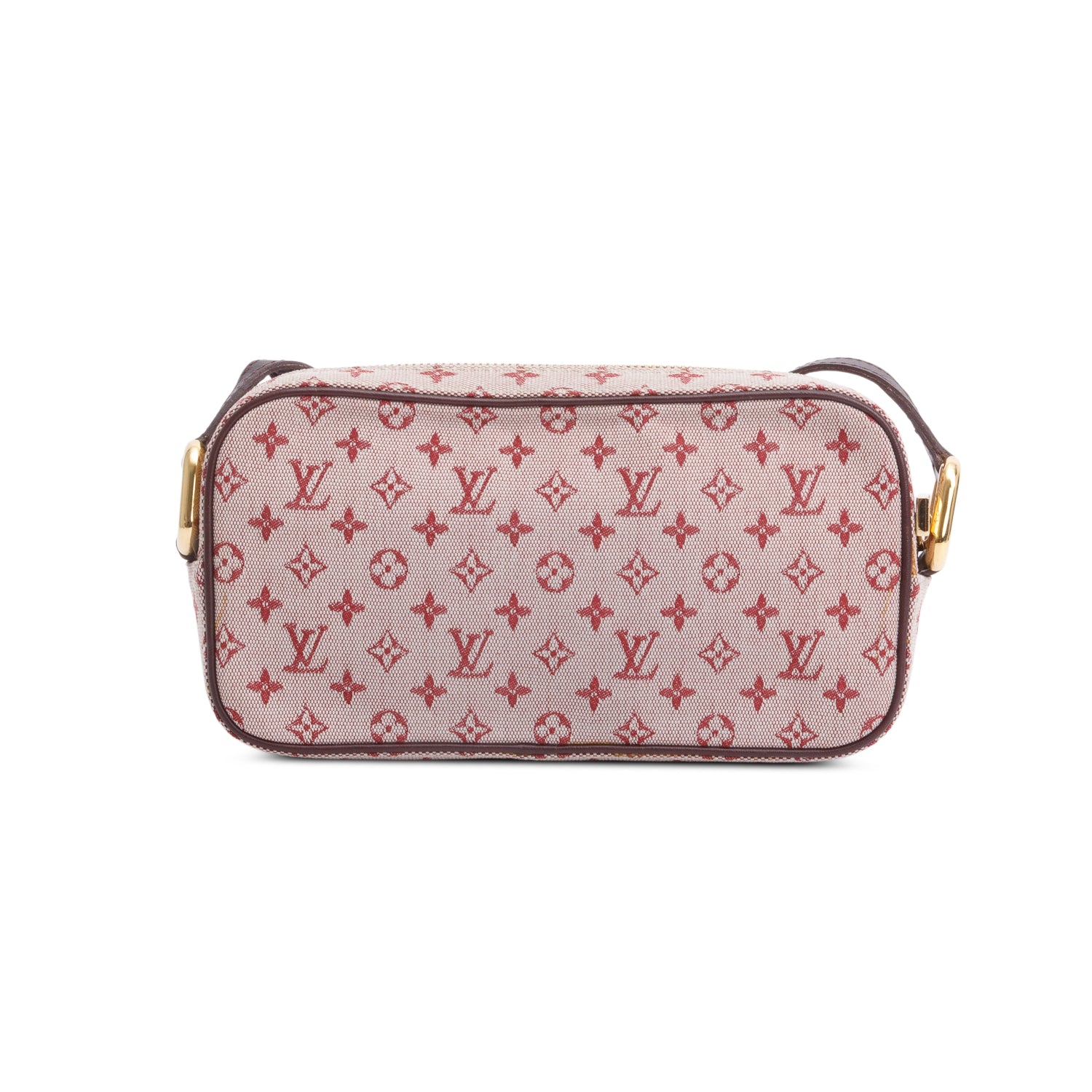 Louis Vuitton Burgundy Monogram Mini Lin Juliette Crossbody Bag - Image 5