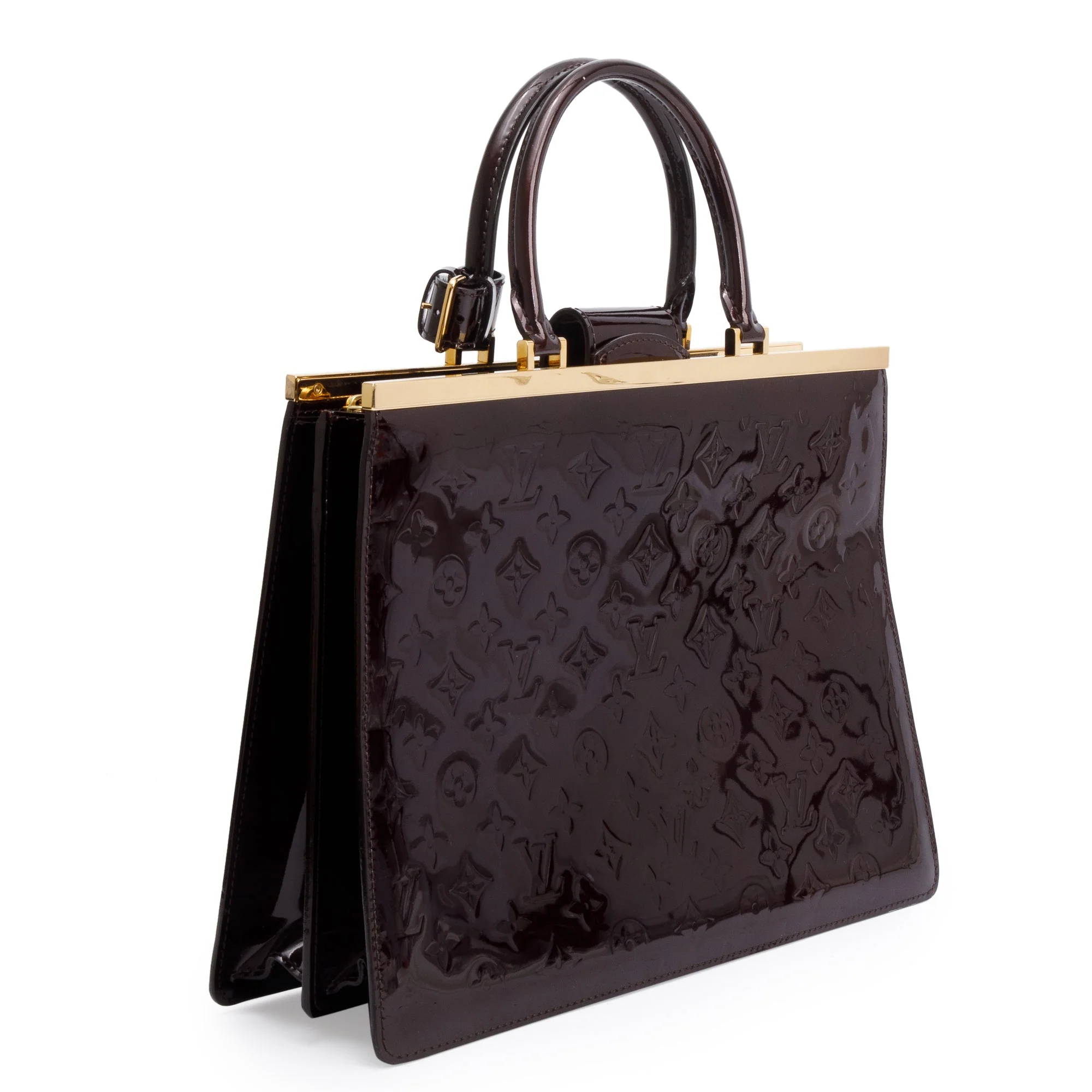 Louis Vuitton Burgundy Vernis Leather Deesee GM - Image 2