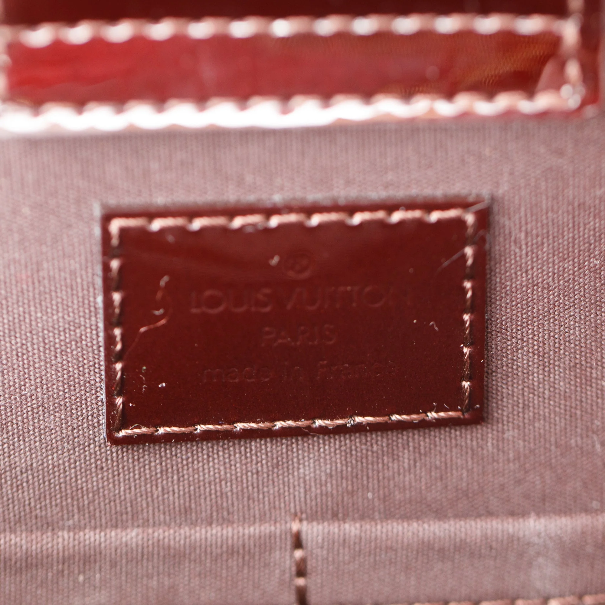 Louis Vuitton Burgundy Vernis Leather Deesee GM - Image 5